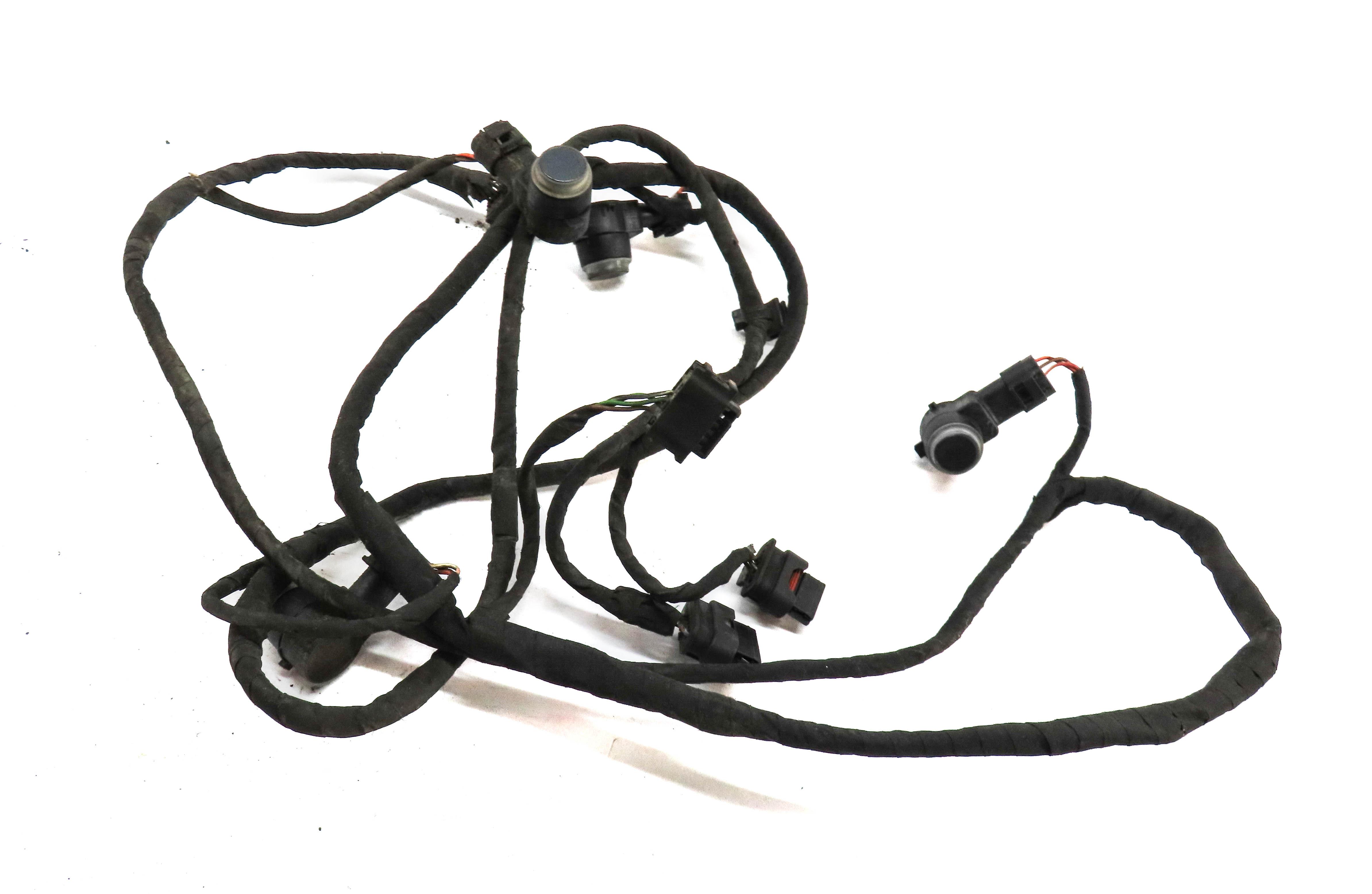 2013 MERCEDES ML550 (W166) REAR PARK ASSIST PDC SENSOR SET4 (GRAY) w/ HARNESS — exact item pictured
