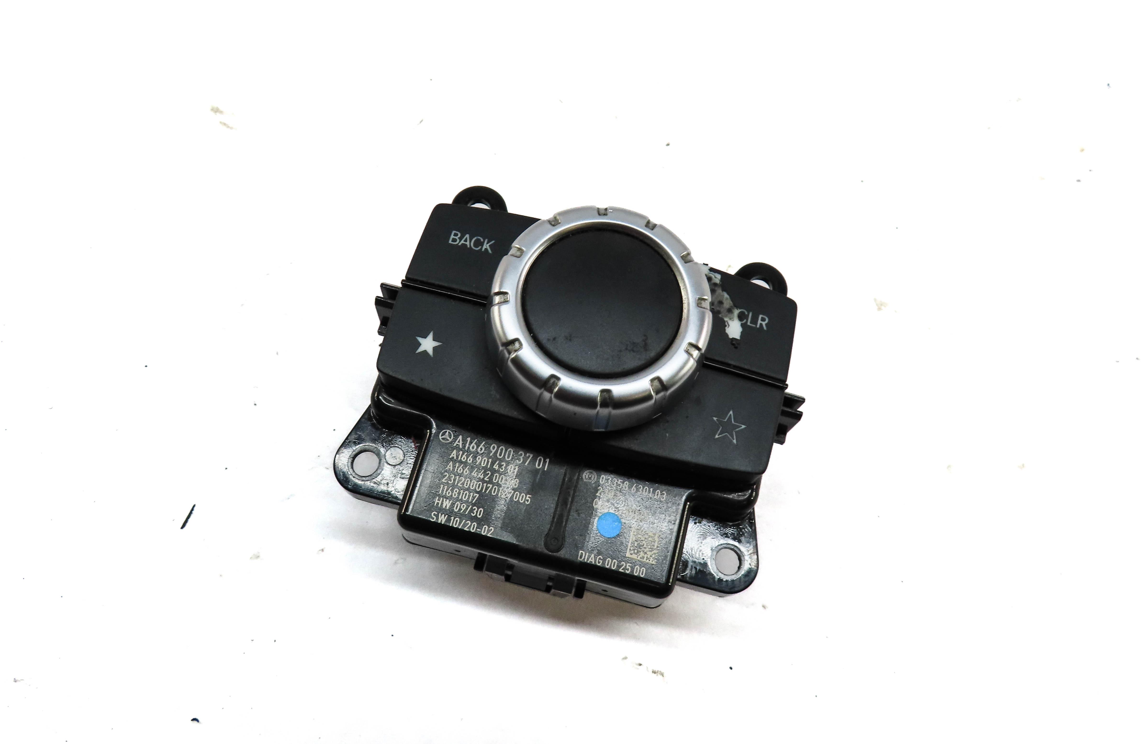 2012-2013 MERCEDES G550 GL350 GL450 GL550 ML350 ML550 (W166 X166) RADIO GPS KNOB — exact item pictured