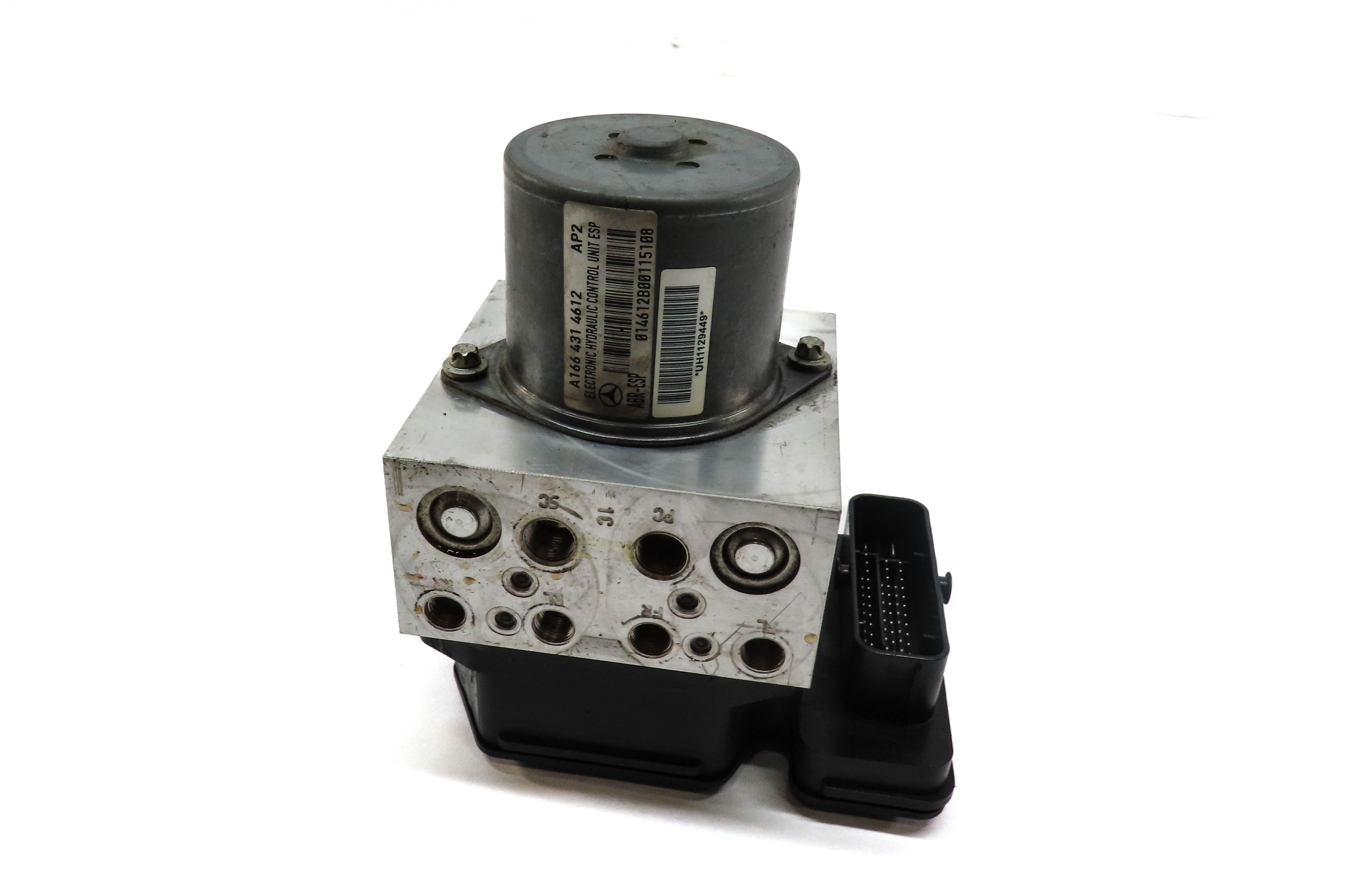 2012-2013 MERCEDES GL ML CLASS (W166 X166) ABS ANTI LOCK BRAKE PUMP w/ MODULE — exact item pictured