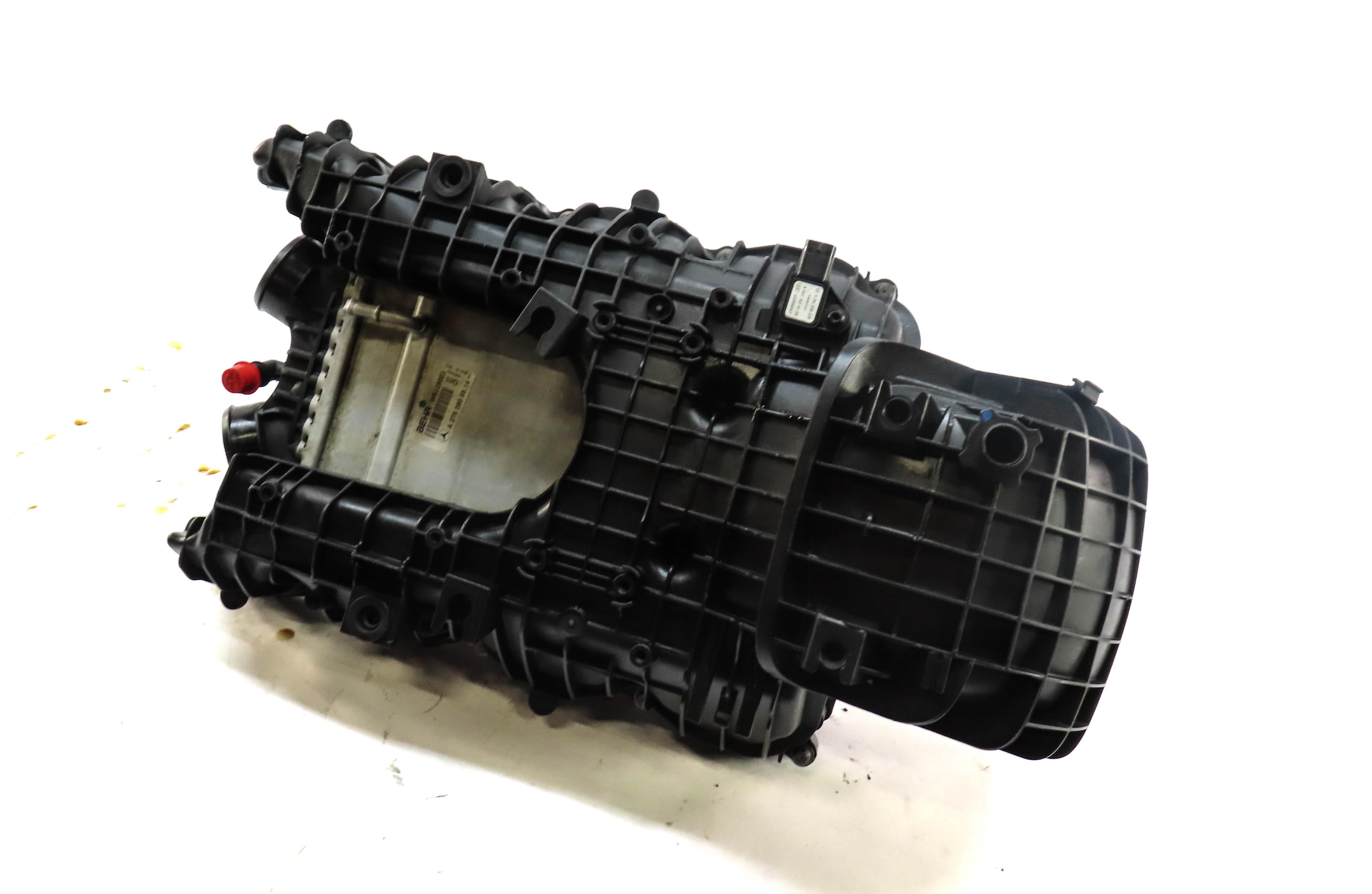 11-20 CL E G GL GLE GLS ML S SL CLS W166 X166 4.6L INTAKE MANIFOLD & INTERCOOLER — exact item pictured