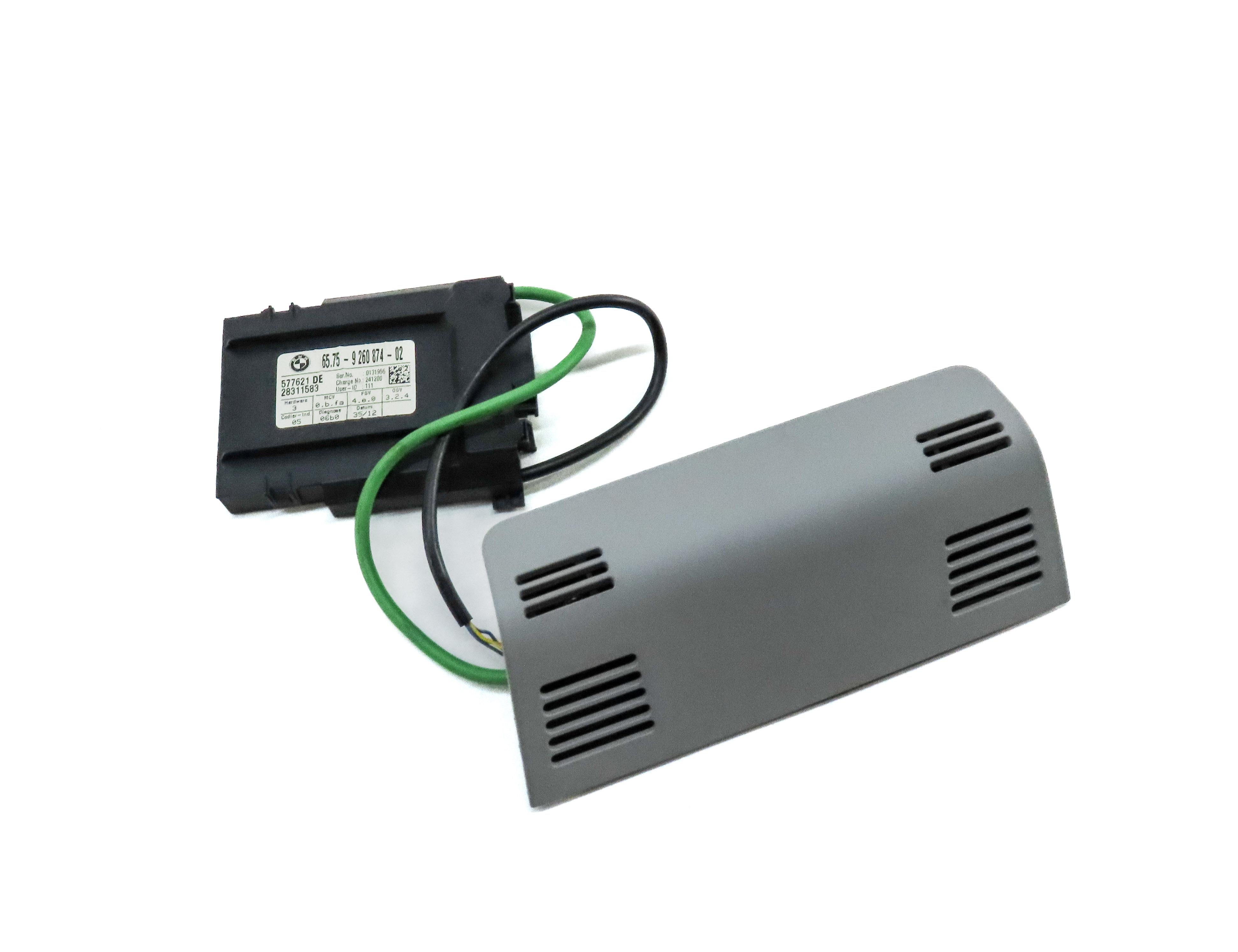 13 MERCEDES ML550 (W166) ANTI THEFT SECURITY ALARM CONTROL MODULE w/TRIM (GRAY) — exact item pictured