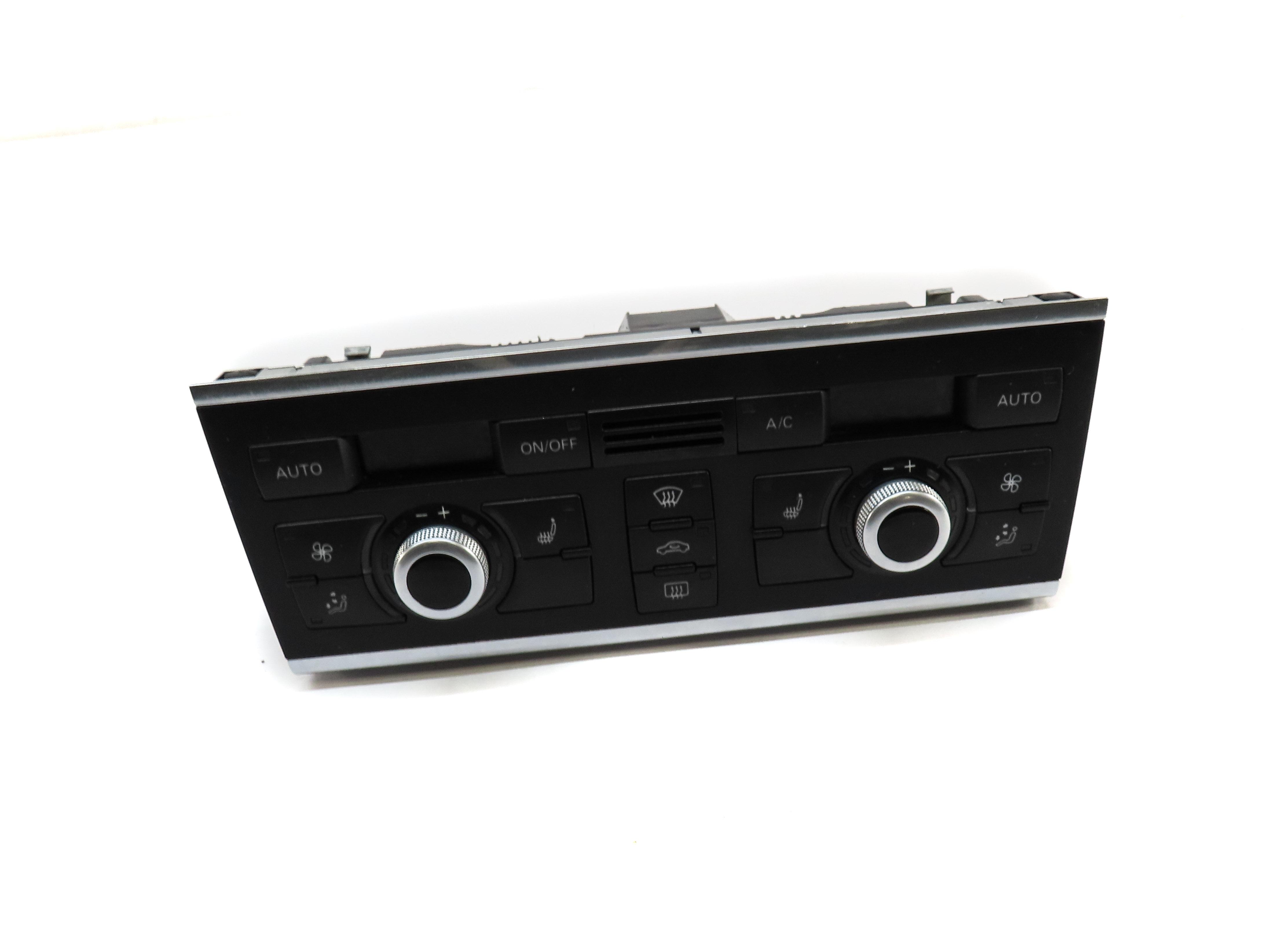 2013-2015 AUDI Q7 (4L) HEATER AC TEMPERATURE CLIMATE CONTROL PANEL (HEATED SEAT) — exact item pictured
