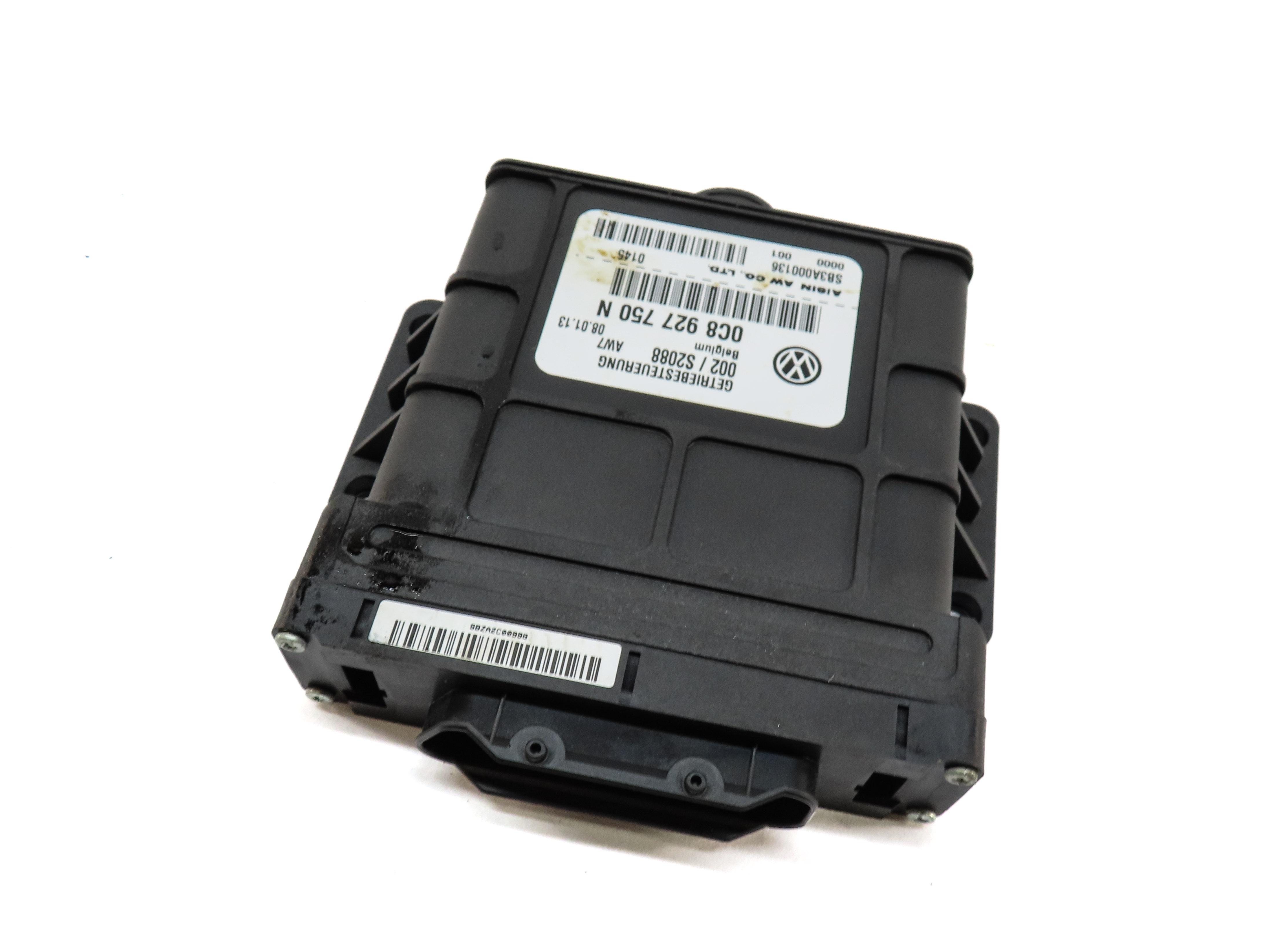 2013 AUDI Q7 (4L) AUTO AUTOMATIC TRANSMISSION CONTROL MODULE 0C8927750N — exact item pictured