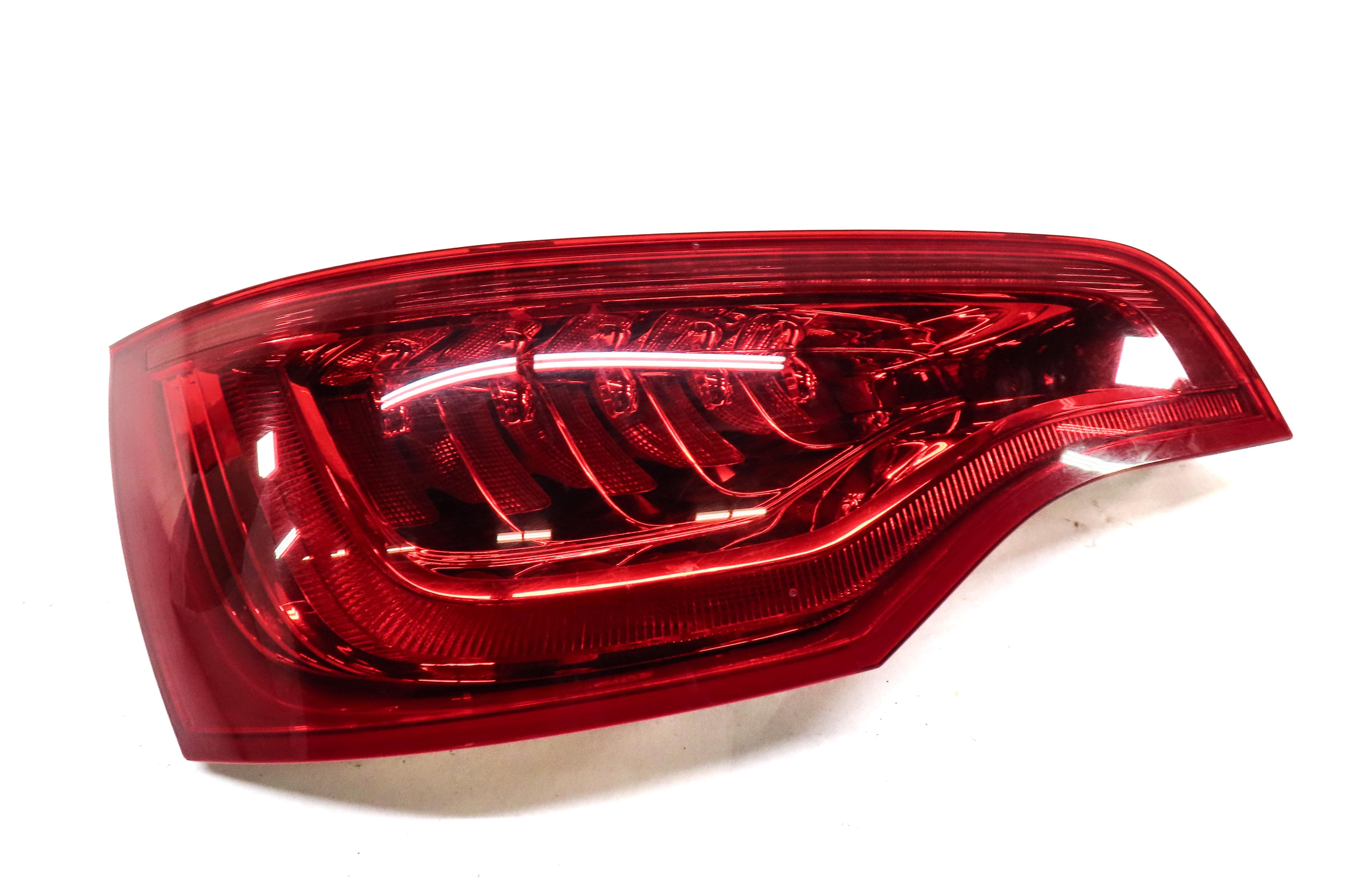 2010-2015 AUDI Q7 (4L) LEFT DRIVER REAR TAILLIGHT BRAKE LIGHT LAMP (LED) — exact item pictured
