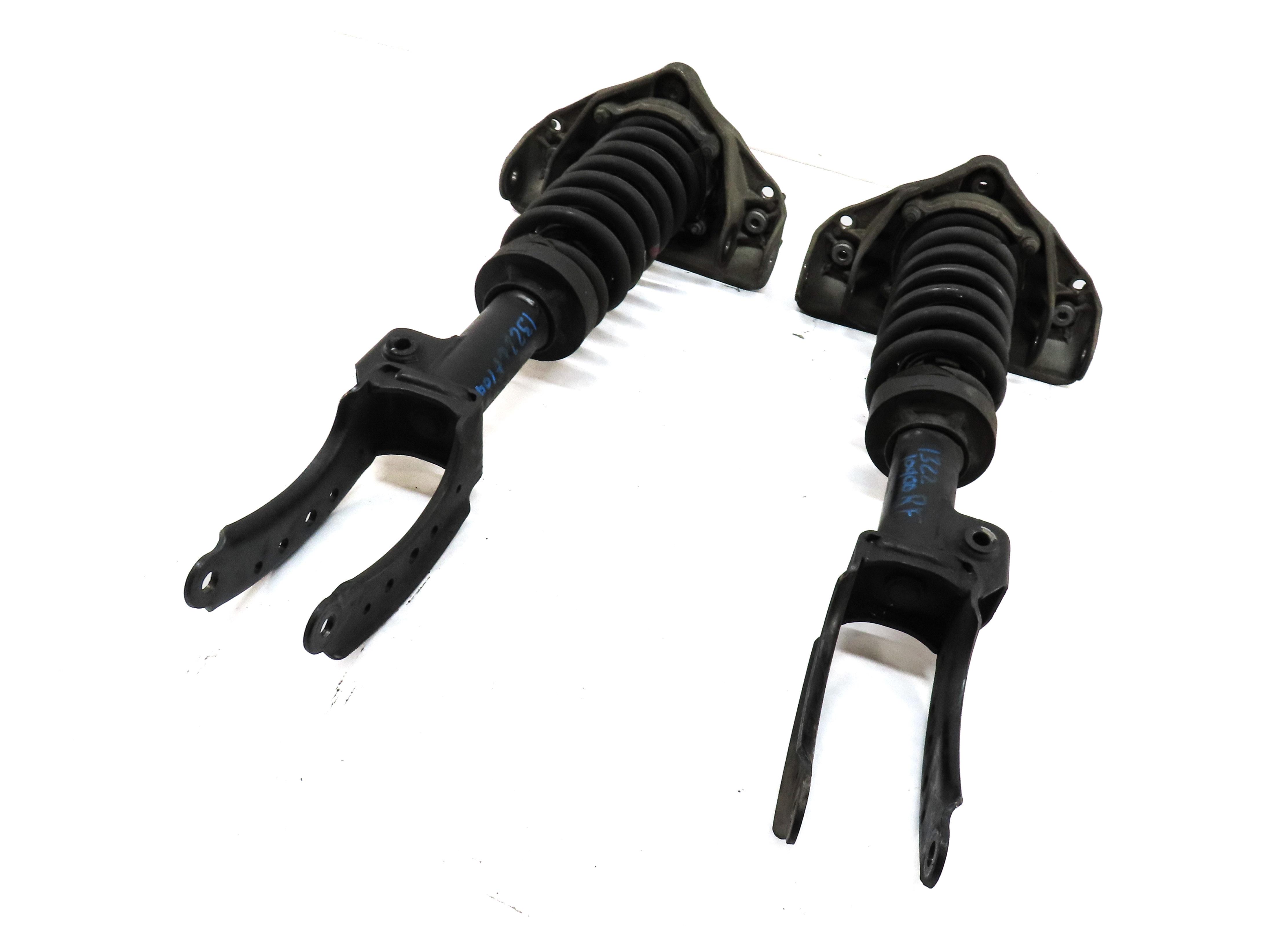 2007-2015 AUDI Q7 (4L) FRONT LEFT & RIGHT COMFORT SUSPENSION SHOCK STRUT SET-2 — exact item pictured