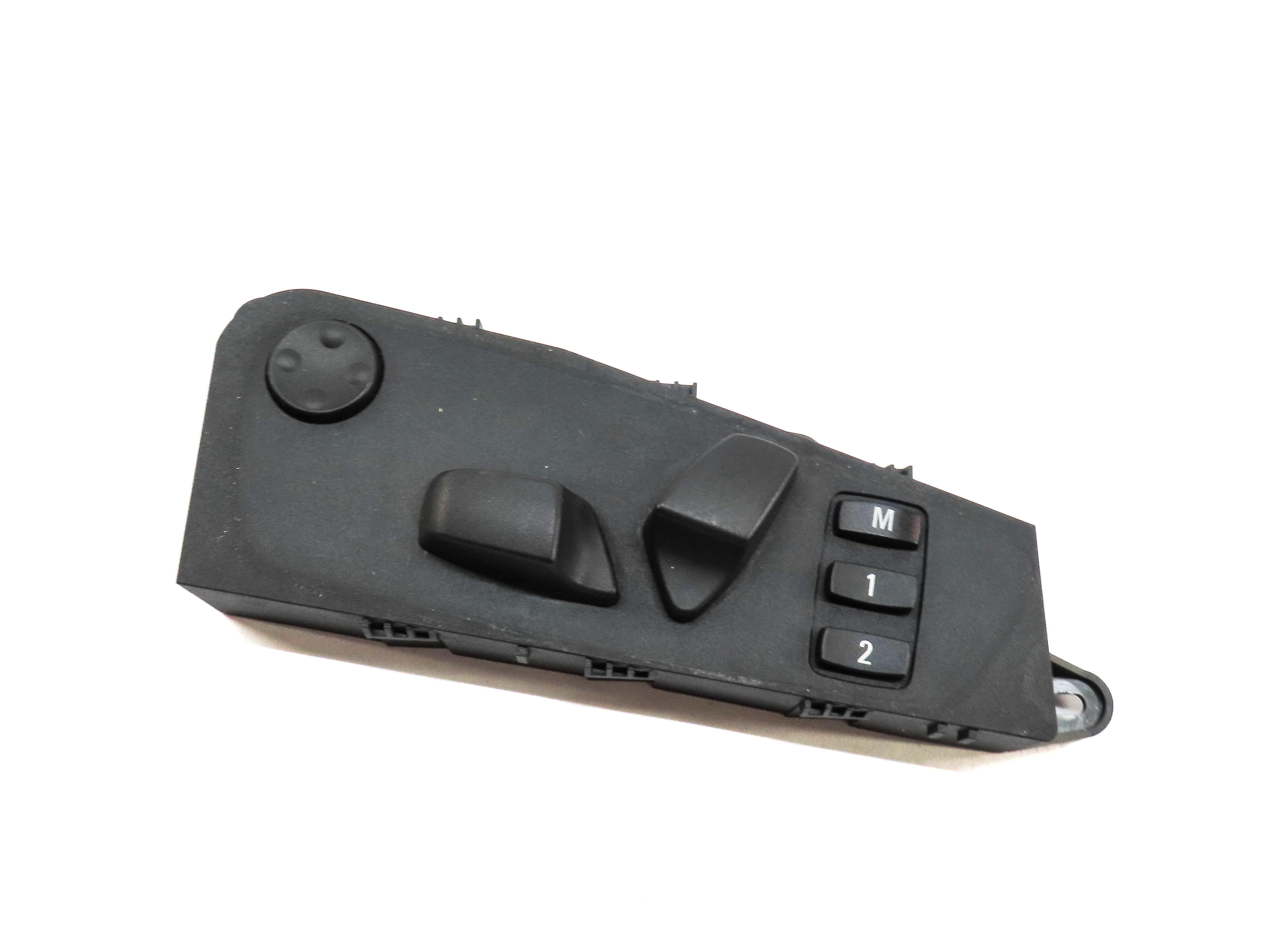 2012 BMW X5 (E70) FRONT LEFT DRIVER SEAT ADJUST SWITCH w/ MEMORY & LUMBAR — exact item pictured