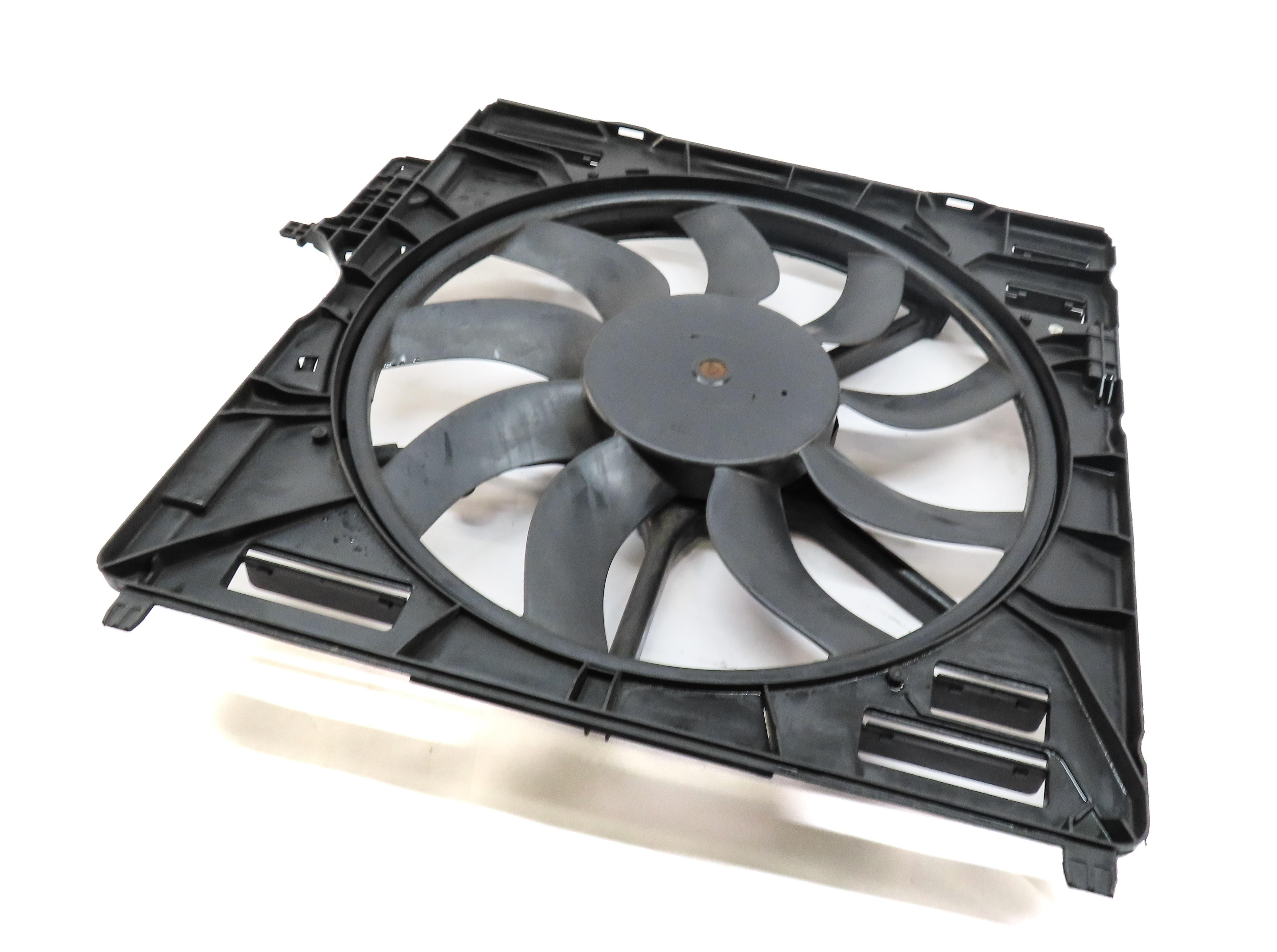 2008-2014 BMW X5 X5M X6 X6M (E70 E71) 850 WATT RADIATOR COOLING FAN ASSEMBLY — exact item pictured