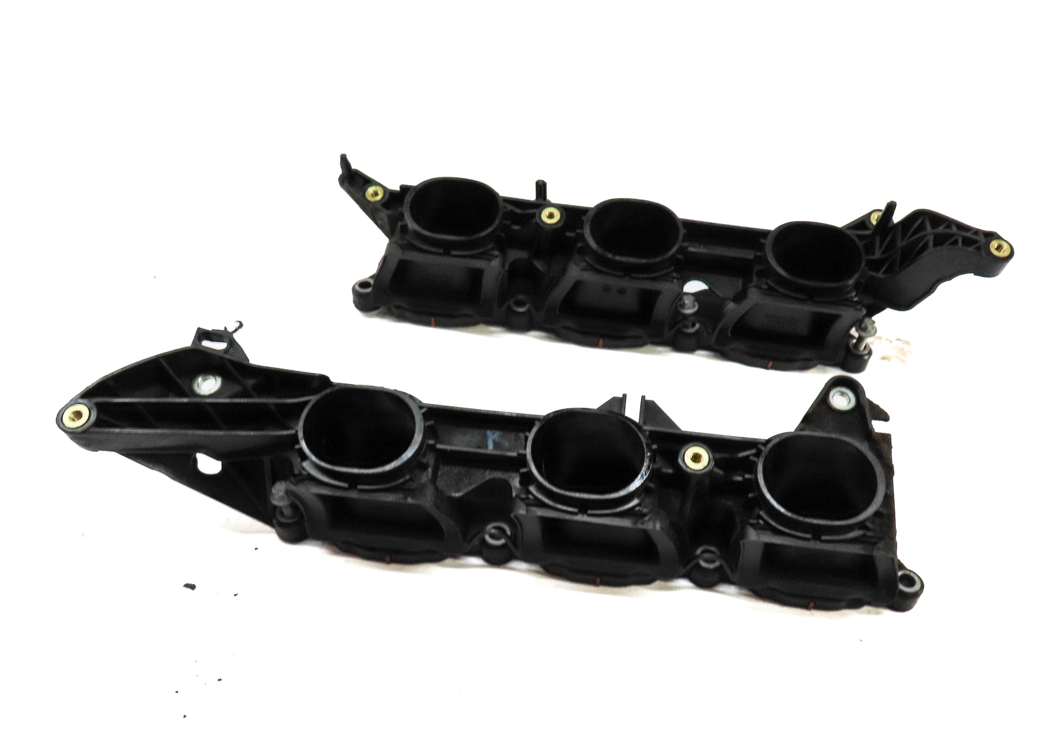 12-18 MERCEDES C300 C350 E300 E350 E400 GLK350 - 3.5L LOWER INTAKE MANIFOLD SET2 — exact item pictured