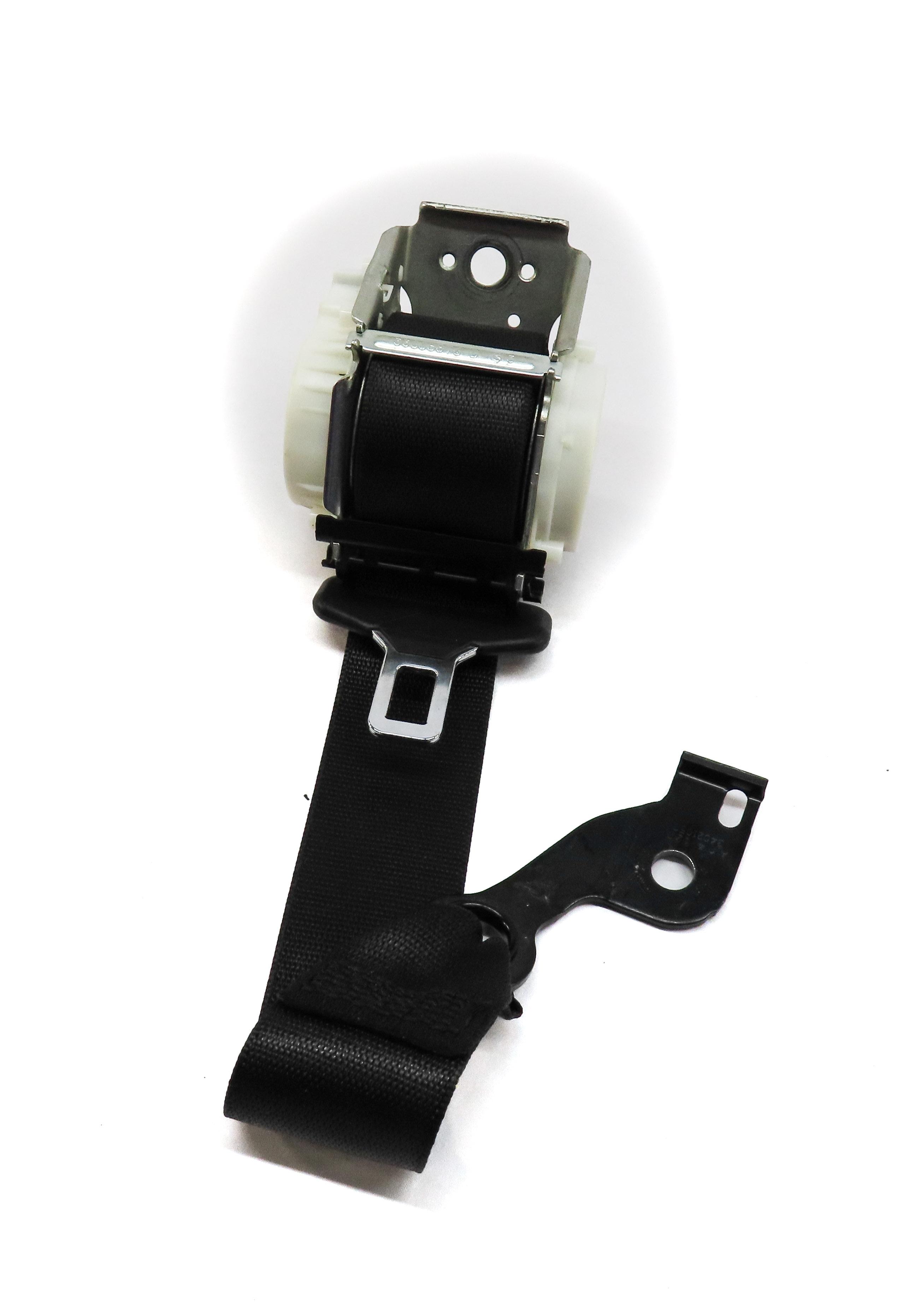 2012 MERCEDES E CLASS SEDAN (W212) REAR CENTER SEATBELT RETRACTOR (BLACK) — exact item pictured