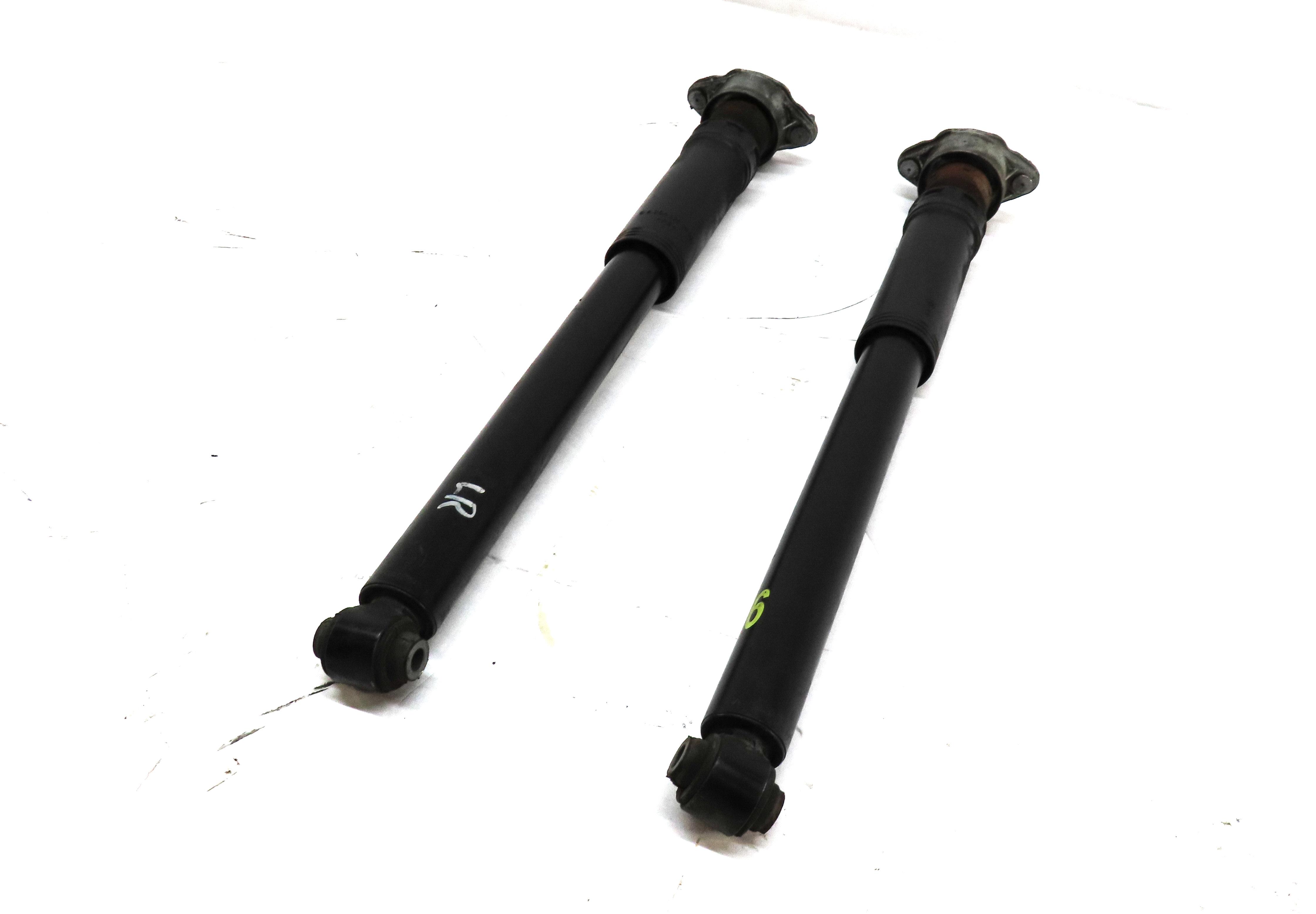 2012 MERCEDES E CLASS SEDAN (W212) REAR LEFT & RIGHT STANDARD SHOCK STRUT SET2 — exact item pictured