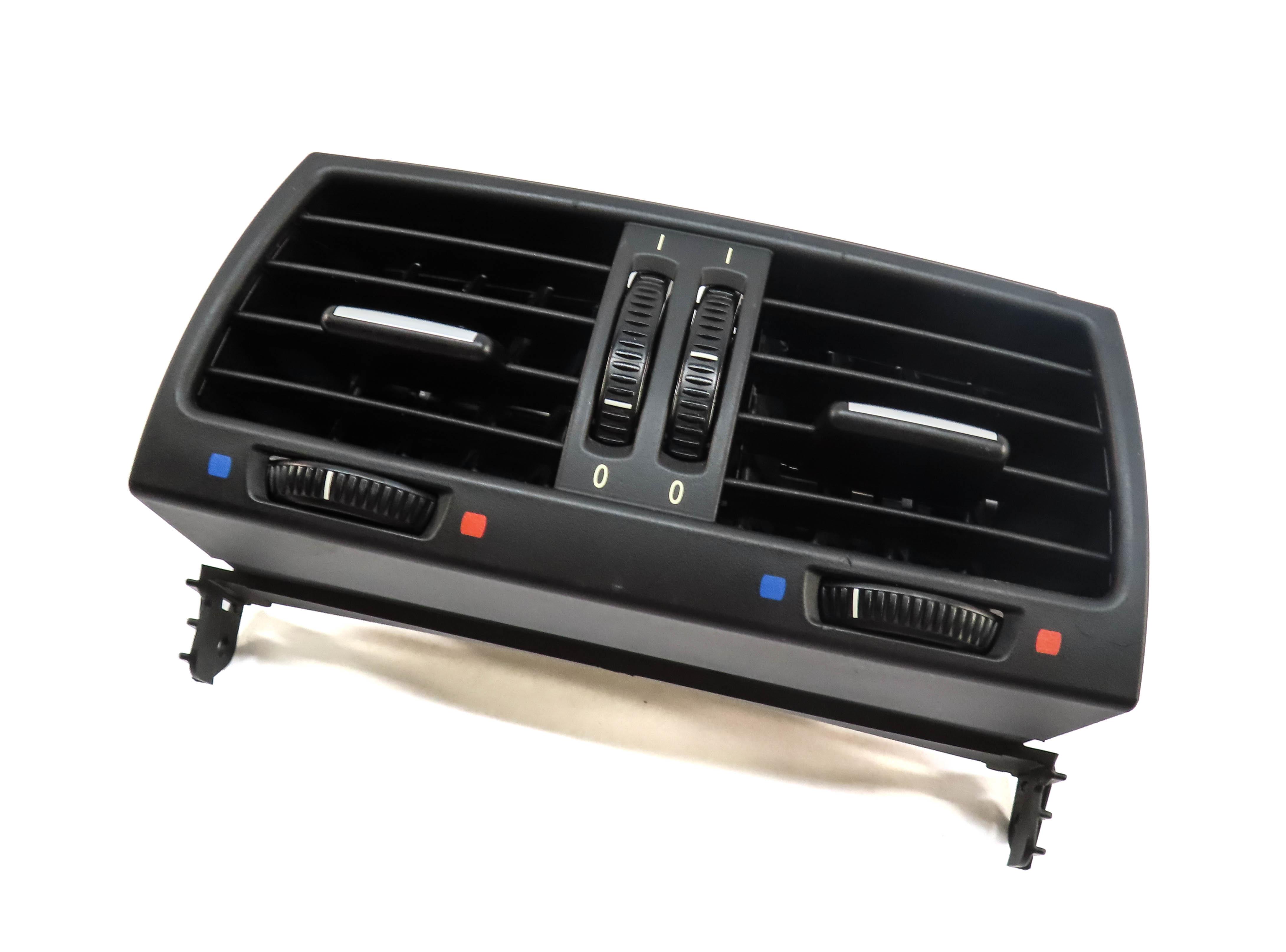 2010 BMW X5 E70 REAR CENTER CONSOLE HVAC A/C HEATER AIR VENT (BLACK) 64226954954 — exact item pictured
