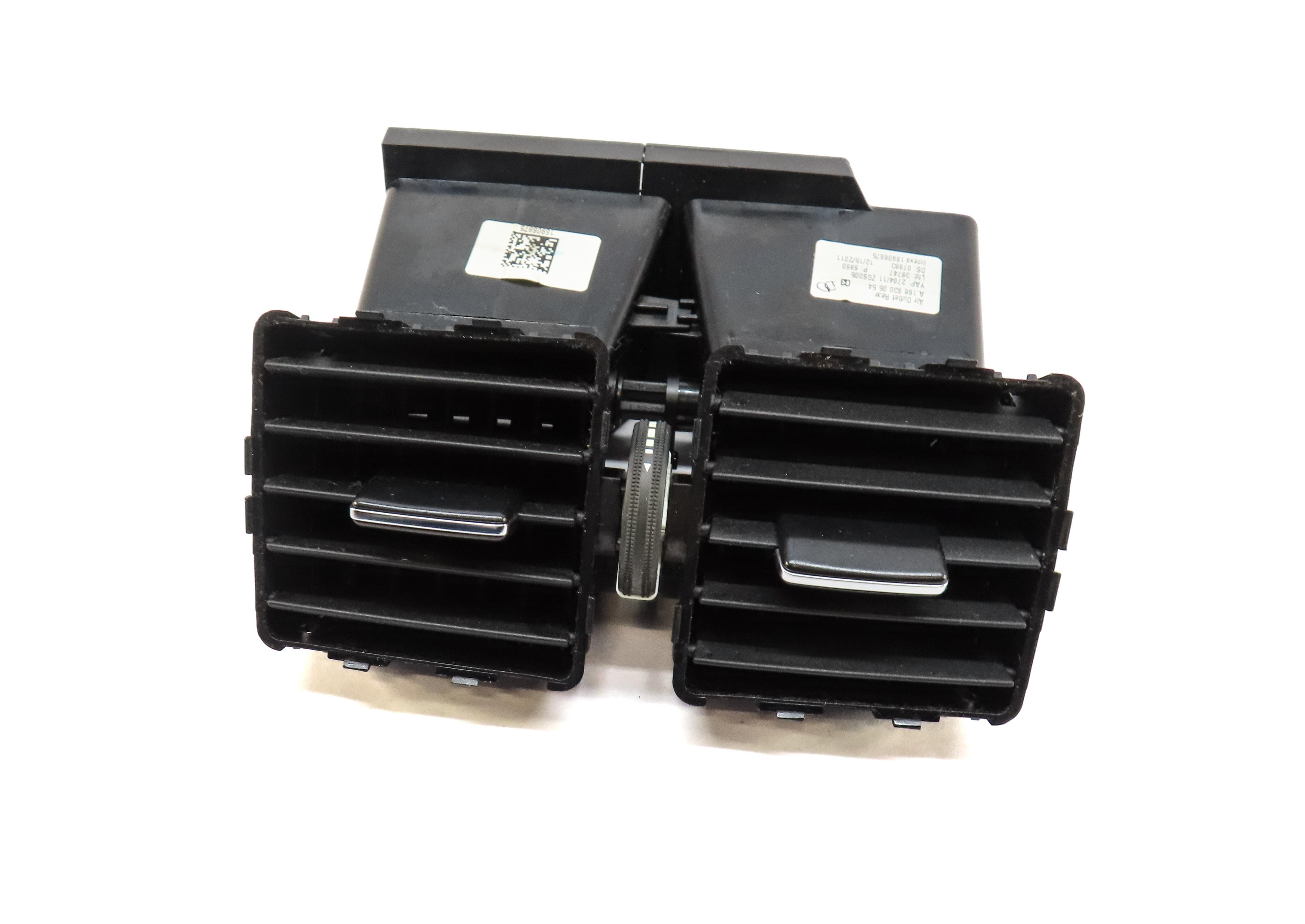 2012 MERCEDES ML350 (W166) REAR CENTER CONSOLE HVAC A/C HEATER AIR VENT (BLACK) — exact item pictured