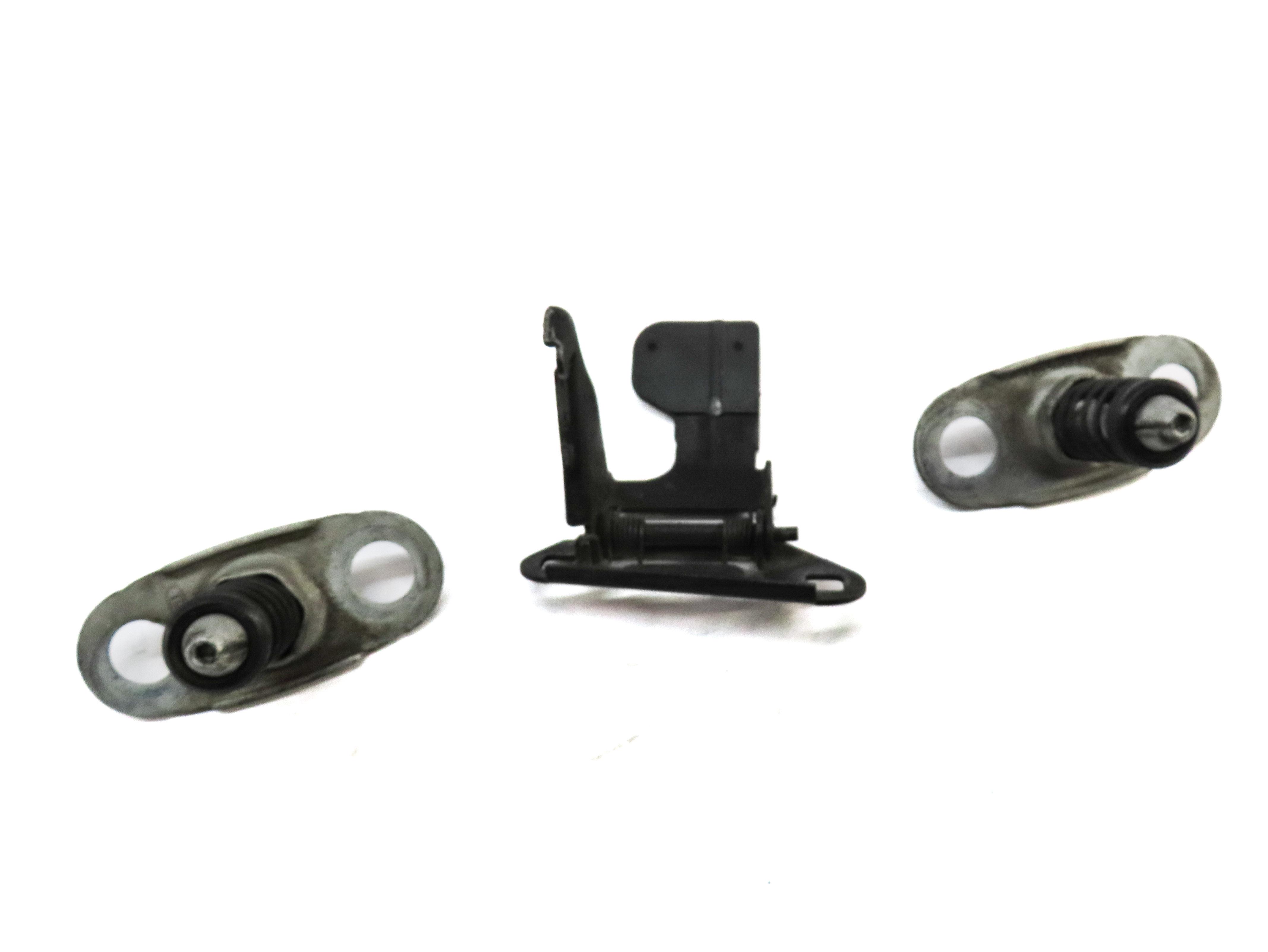 2009 RANGE ROVER L322 FRONT HOOD SAFETY HOOK RELEASE LEVER LOCK LATCH & SPRINGS — exact item pictured