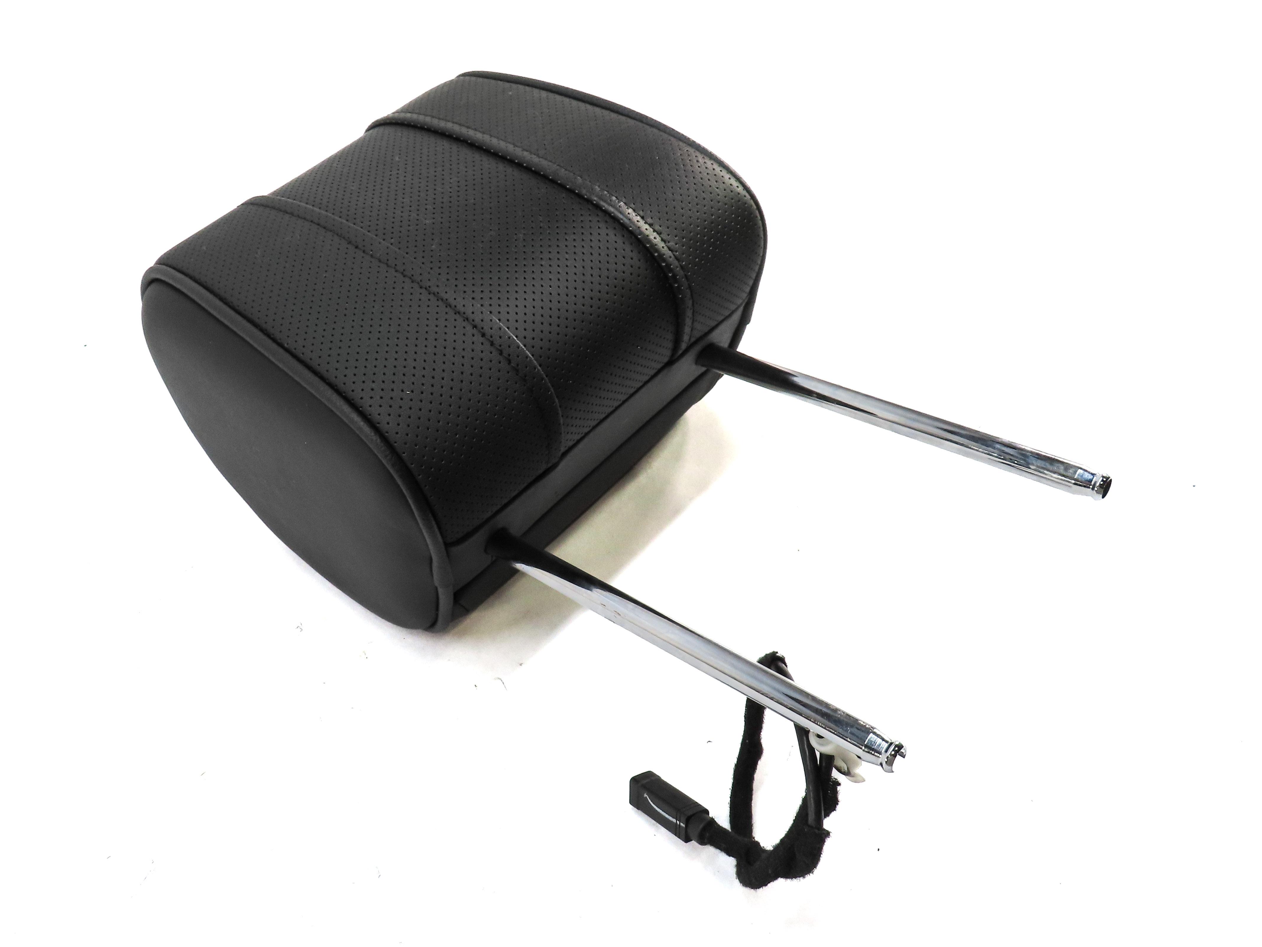 2009 RANGE ROVER (L322) FRONT RIGHT SEAT HEADREST w/ DVD PLAYER SCREEN (BLACK) — exact item pictured