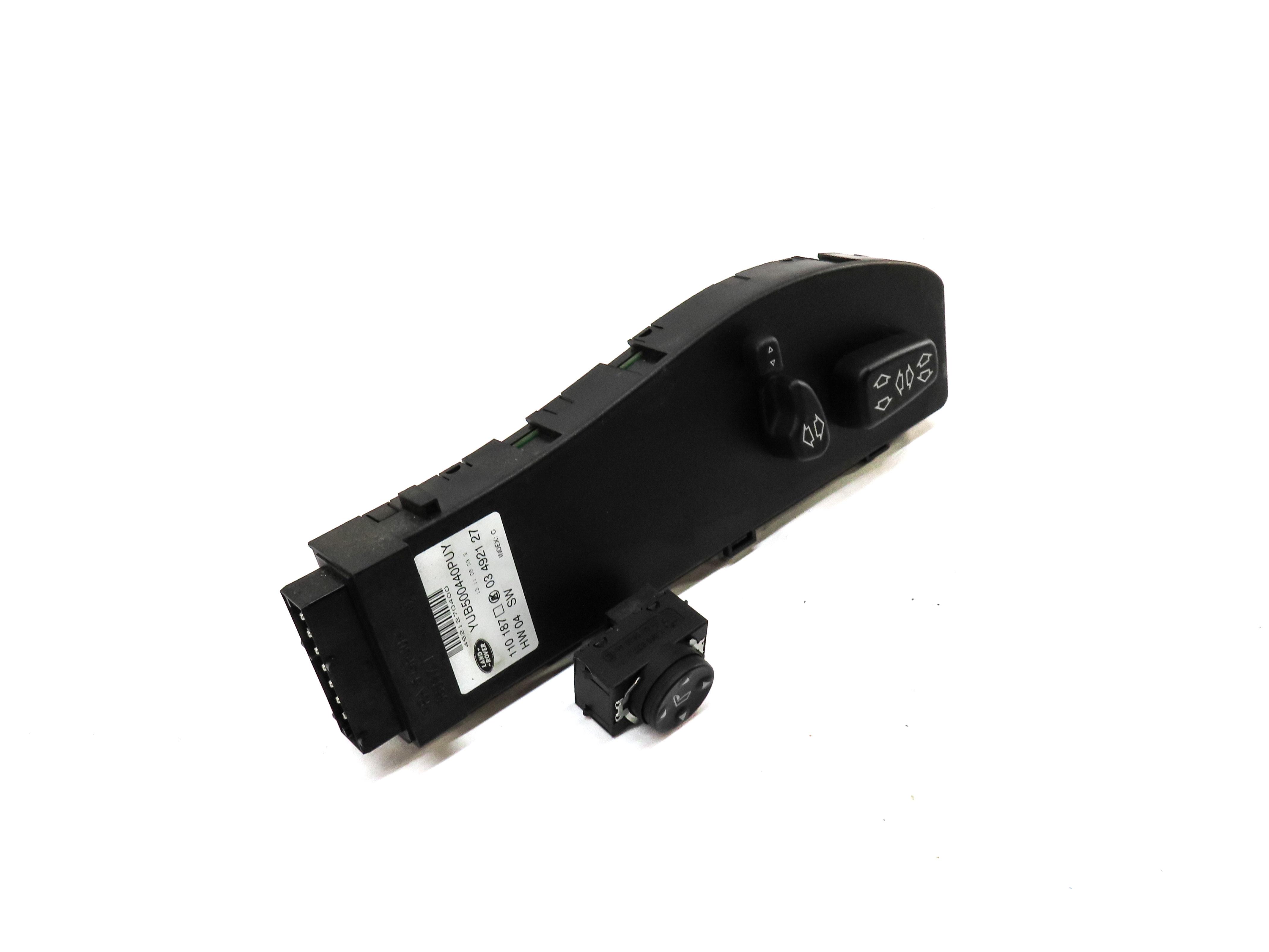 2009 RANGE ROVER L322 FRONT RIGHT PASSENGER SEAT ADJUSTMENT ADJUST SWITCH BLACK — exact item pictured