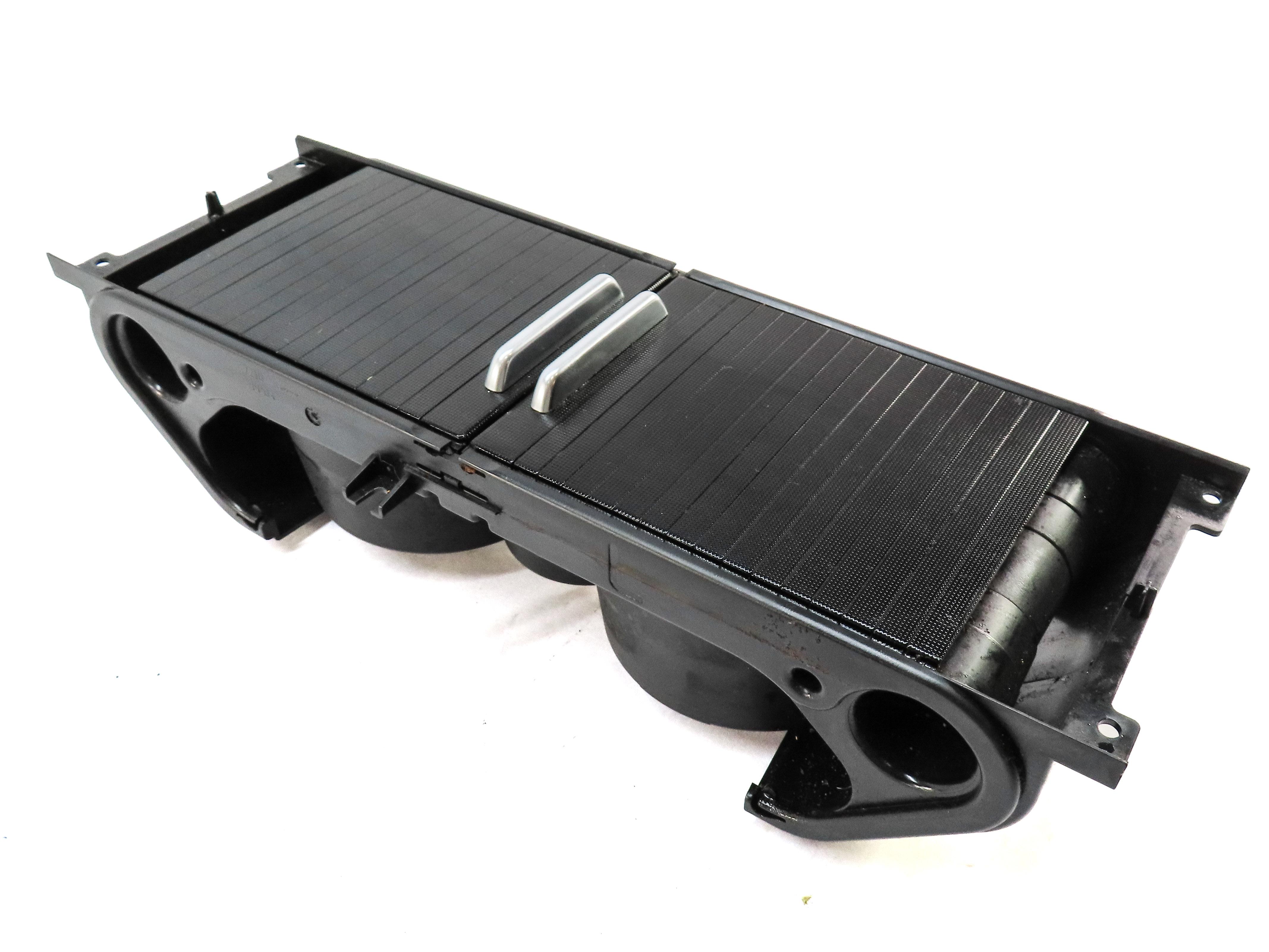 2009 RANGE ROVER (L322) FRONT CENTER CONSOLE CUPHOLDER w/ INSERTS (BLACK) — exact item pictured