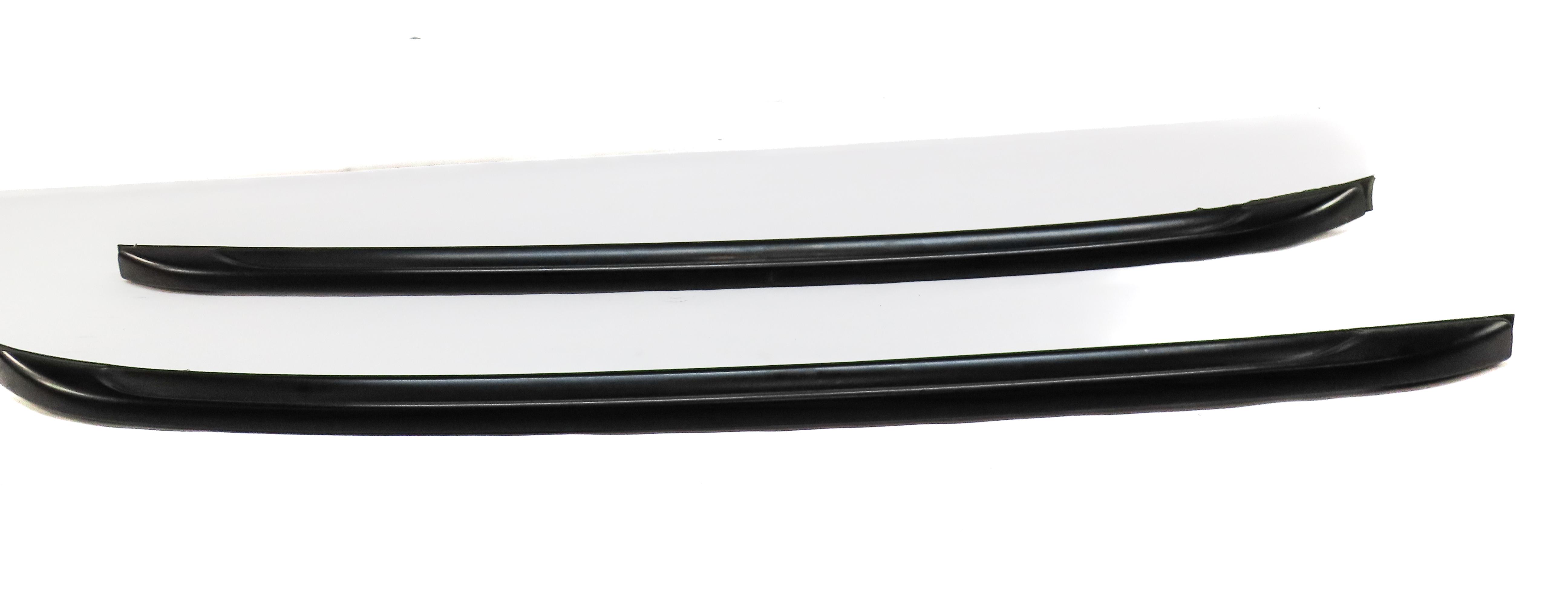 2015 BMW X1 (E84) ROOF LEFT & RIGHT LUGGAGE RACK SET 2 (FRONT TO BACK) (BLACK) — exact item pictured