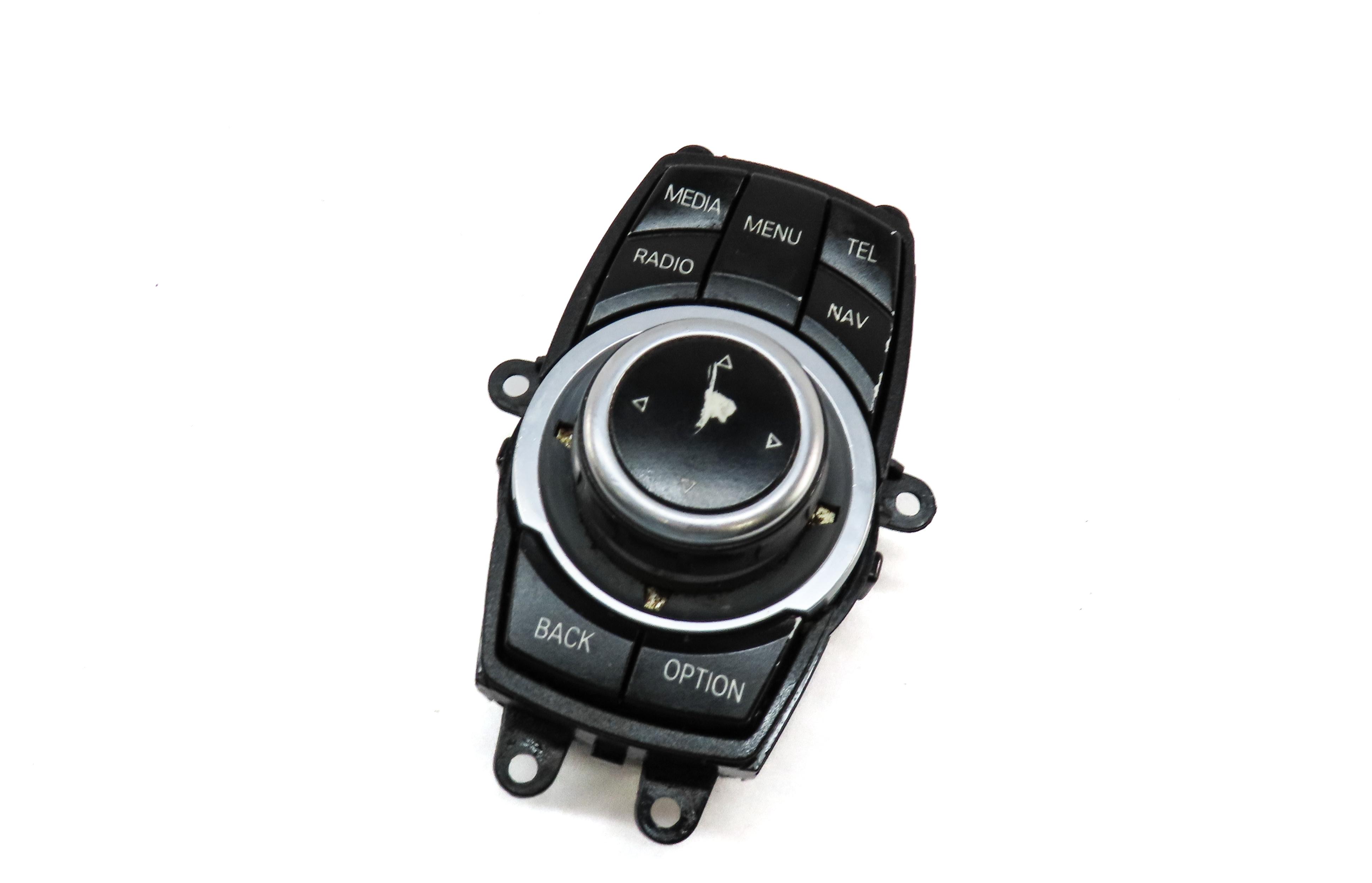 2015 BMW X1 (E84) iDRIVE I-DRIVE NAVIGATION MEDIA SCREEN CONTROL KNOB (4 PIN) — exact item pictured