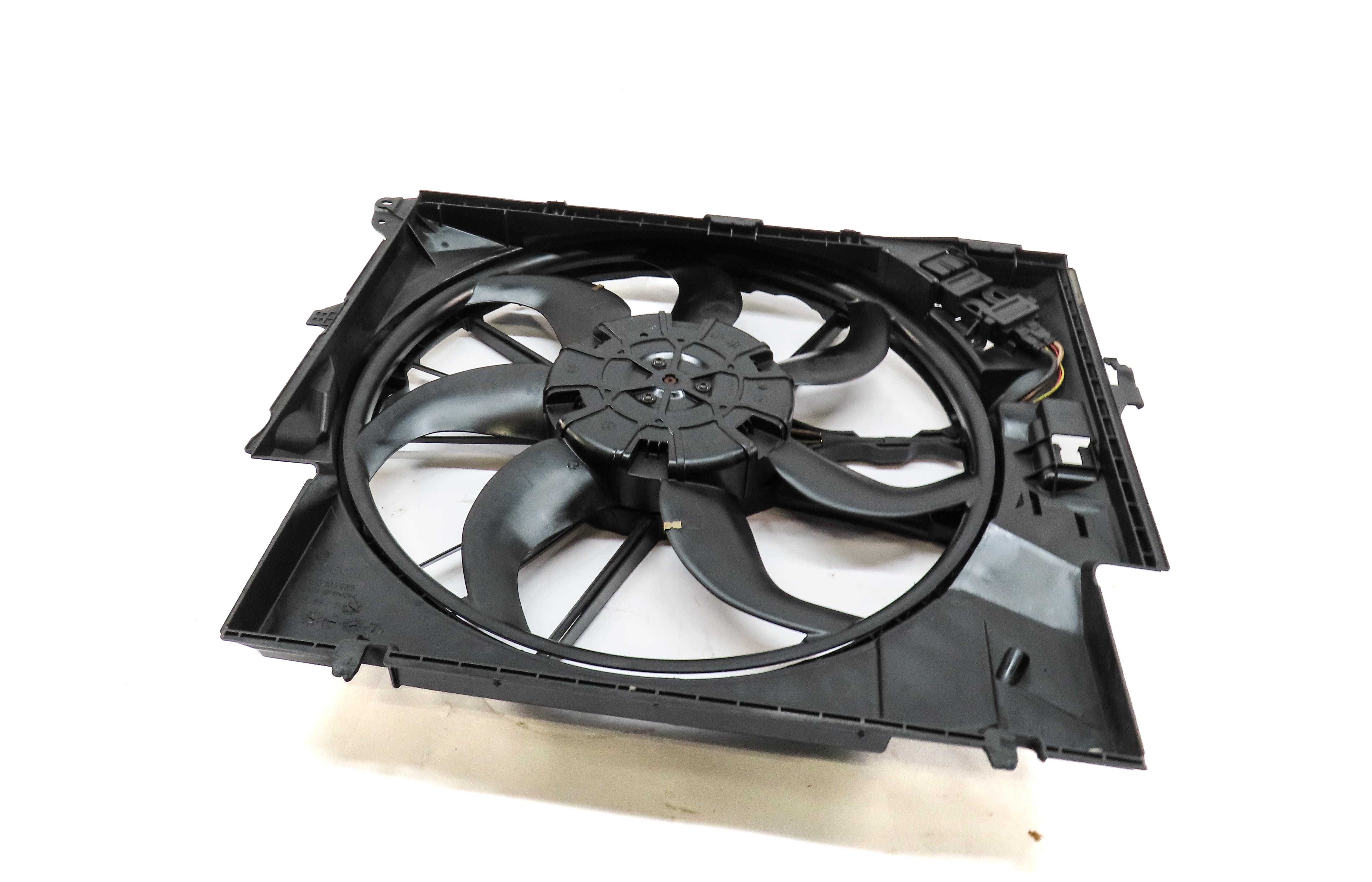 07-16 BMW 135i 335i X1 Z4 (E84 E87 E90 E89) 600 WATT RADIATOR COOLING FAN MOTOR — exact item pictured