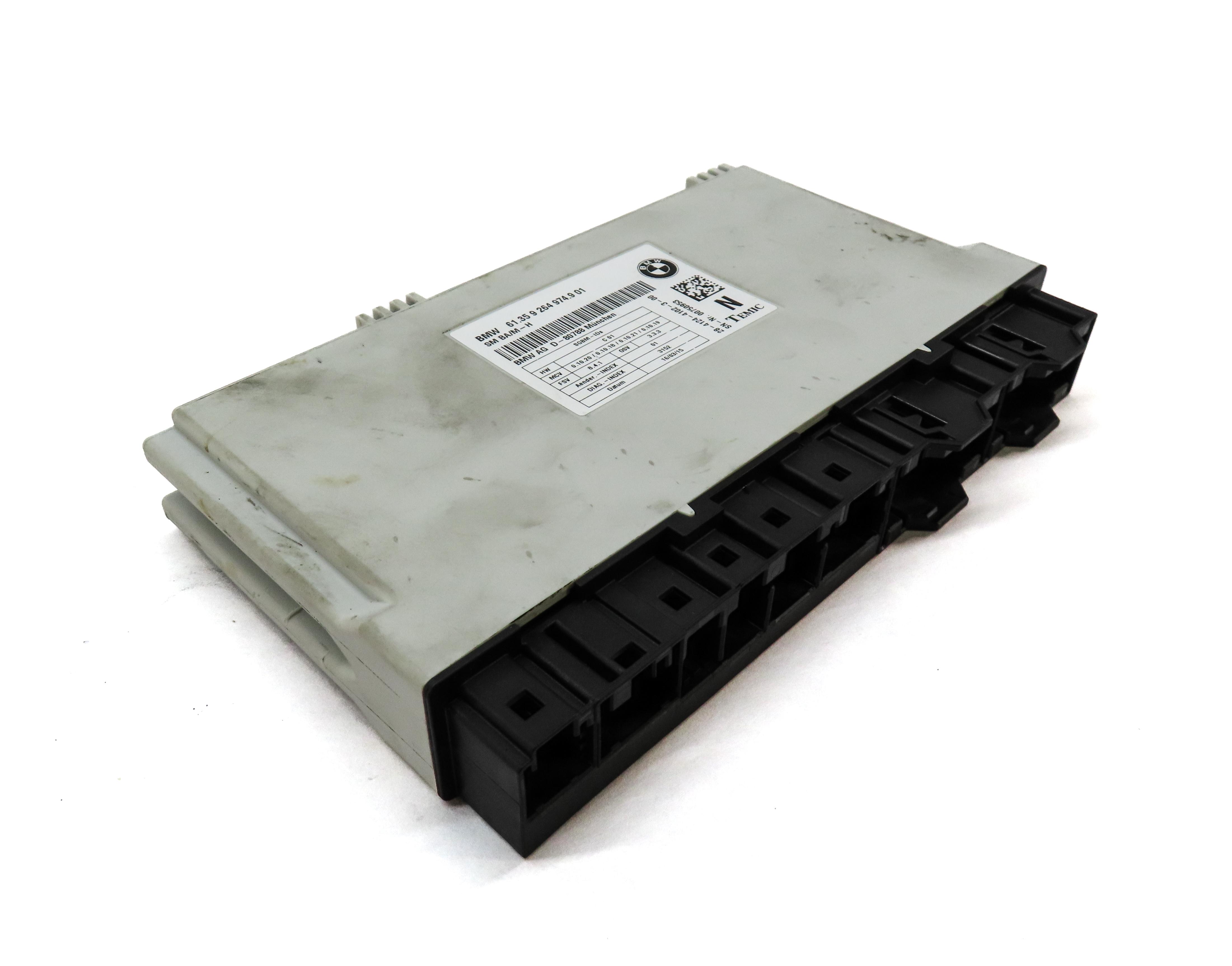 2010-2016 BMW 128i 328i 335i M3 X1 X5 X6 Z4 - FRONT MEMORY SEAT CONTROL MODULE — exact item pictured