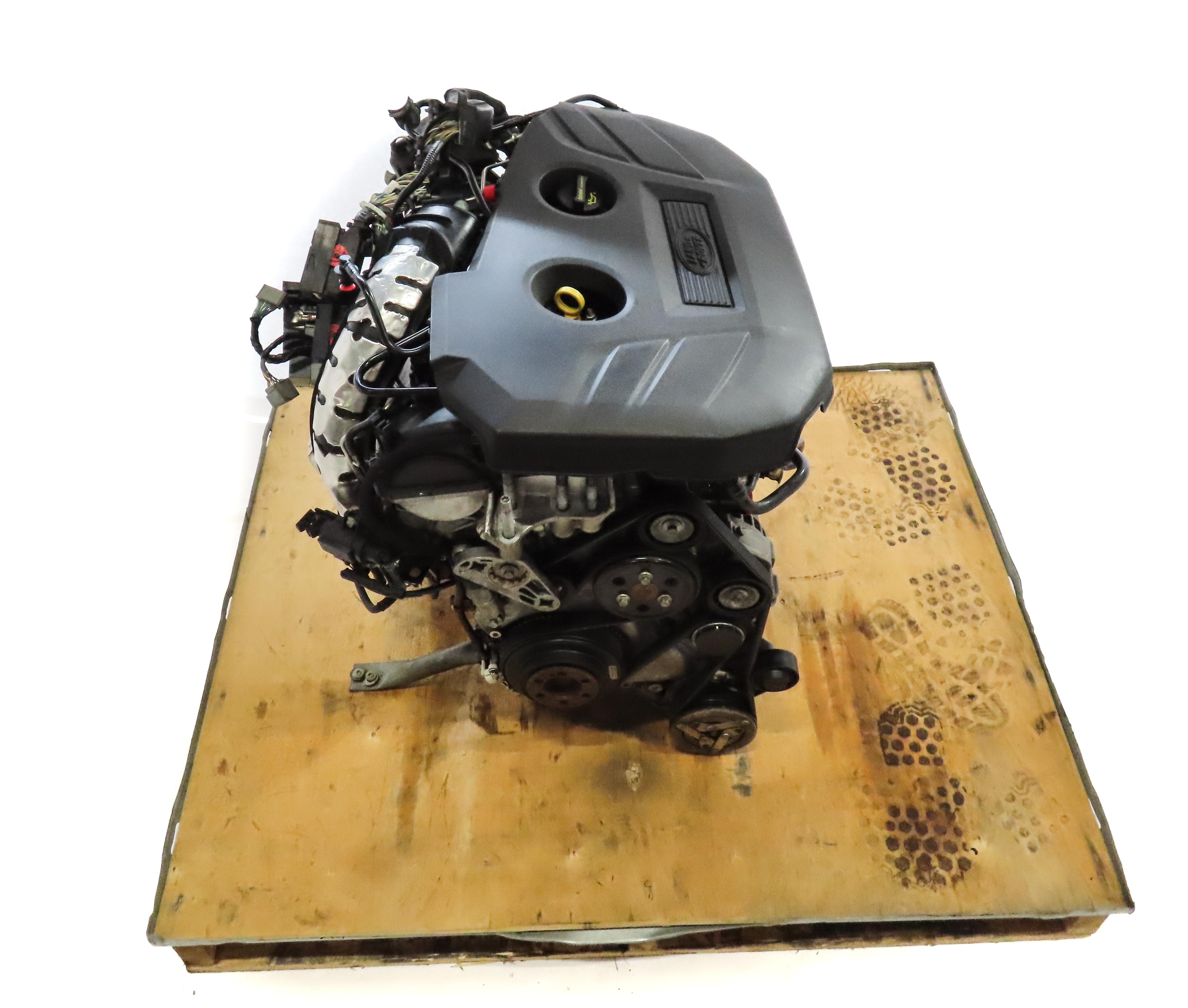 14-17 LAND ROVER DISCOVERY SPORT EVOQUE (L538 L550) 2.0L TURBO ENGINE ASSEMBLY — exact item pictured