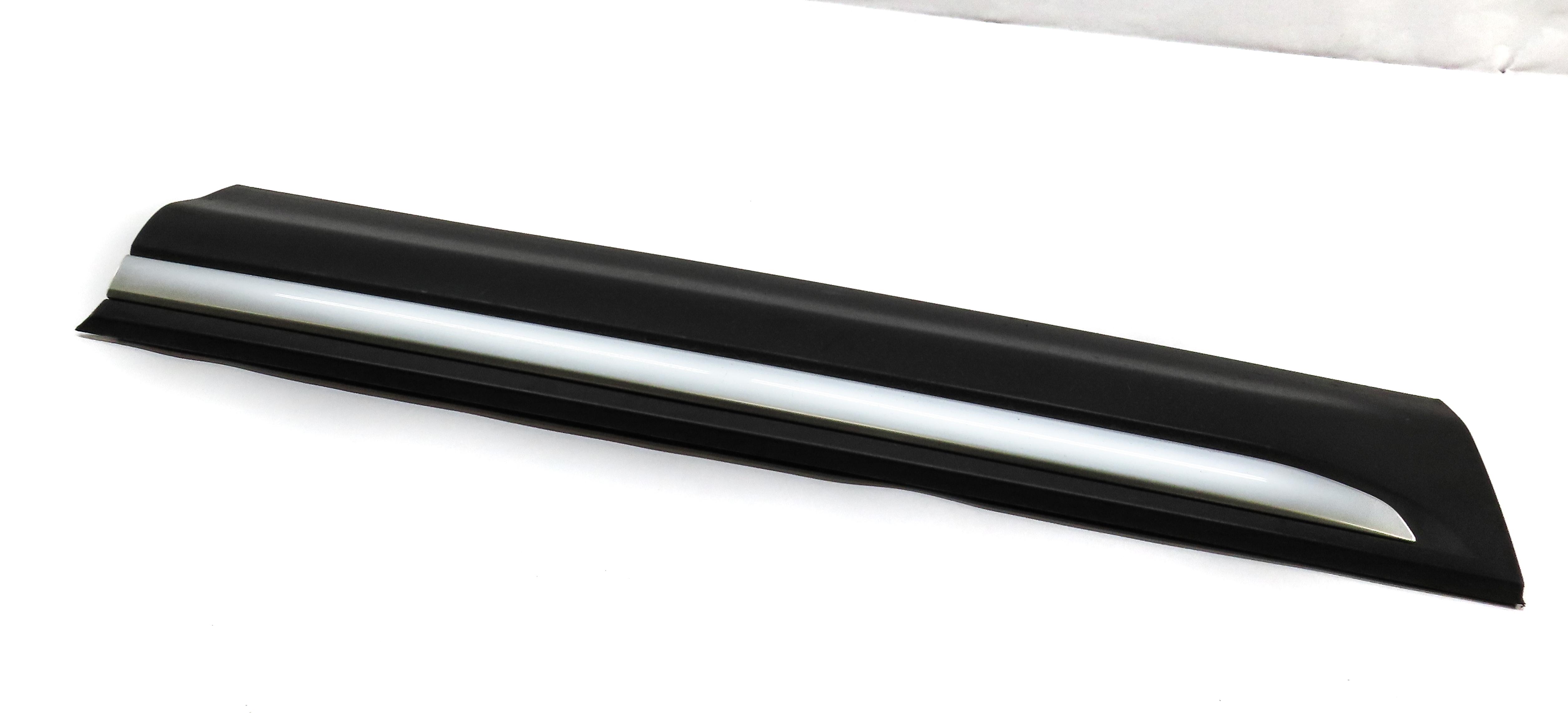 2015 RANGE ROVER EVOQUE L538 FRONT LEFT DRIVER LOWER DOOR TRIM MOULDING (BLACK) — exact item pictured