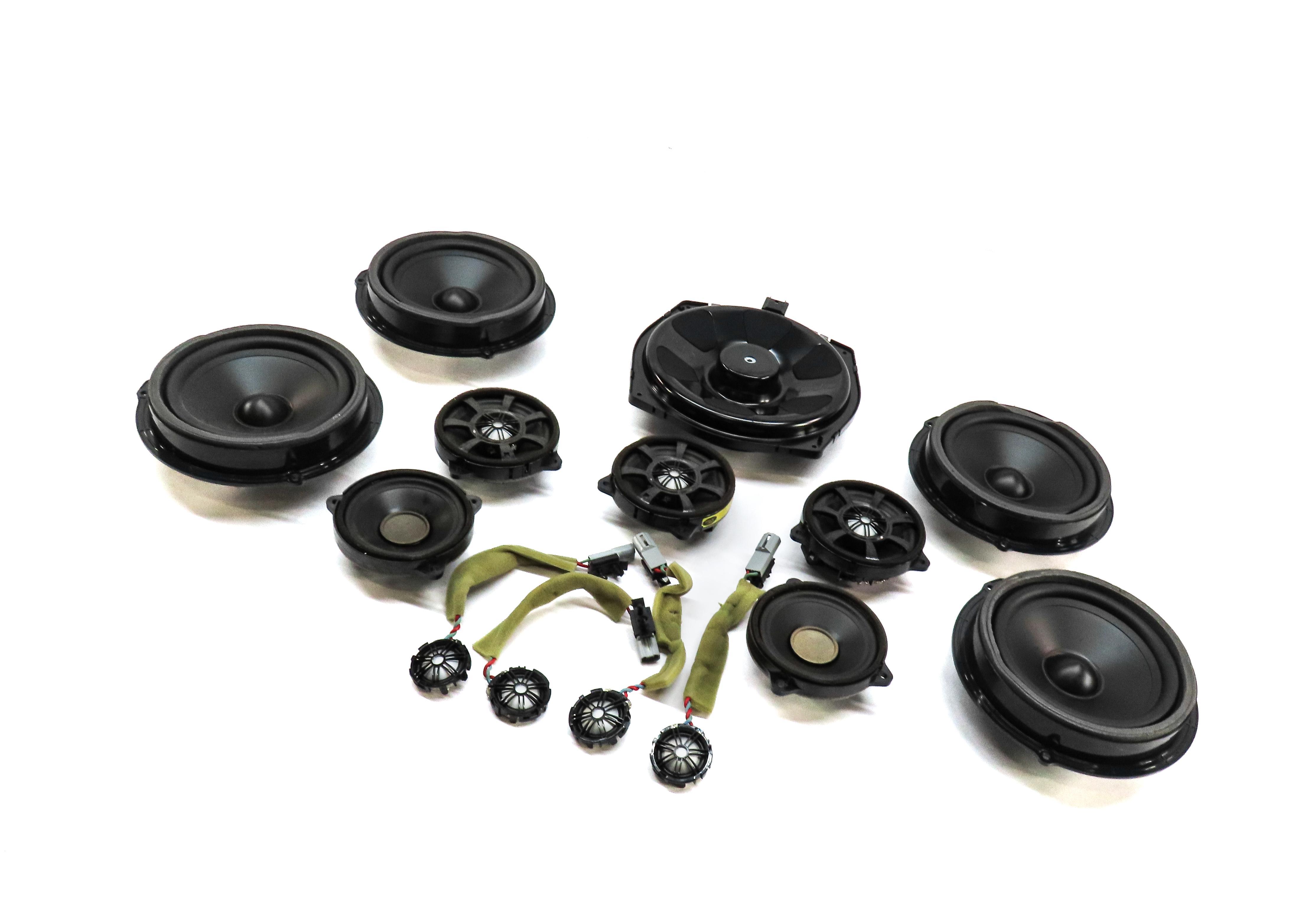 2015 RANGE ROVER EVOQUE (L538) FRONT REAR WOOFER MIDRANGE TWEETER SPEAKER SET 14 — exact item pictured