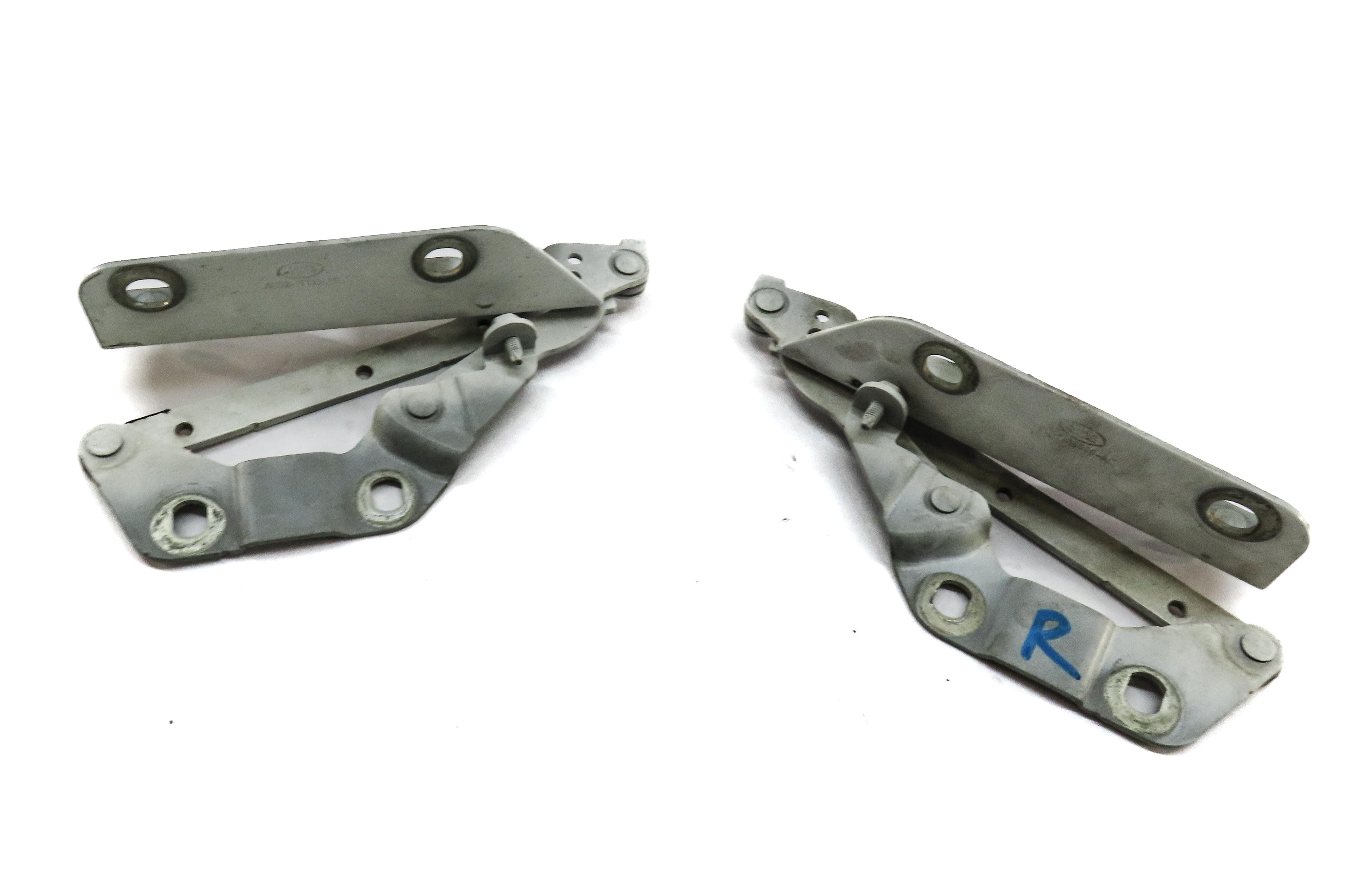 08-19 LAND ROVER LR2 RANGE ROVER EVOQUE (L538) FRONT HOOD HINGE SET (FUJI WHITE) — exact item pictured
