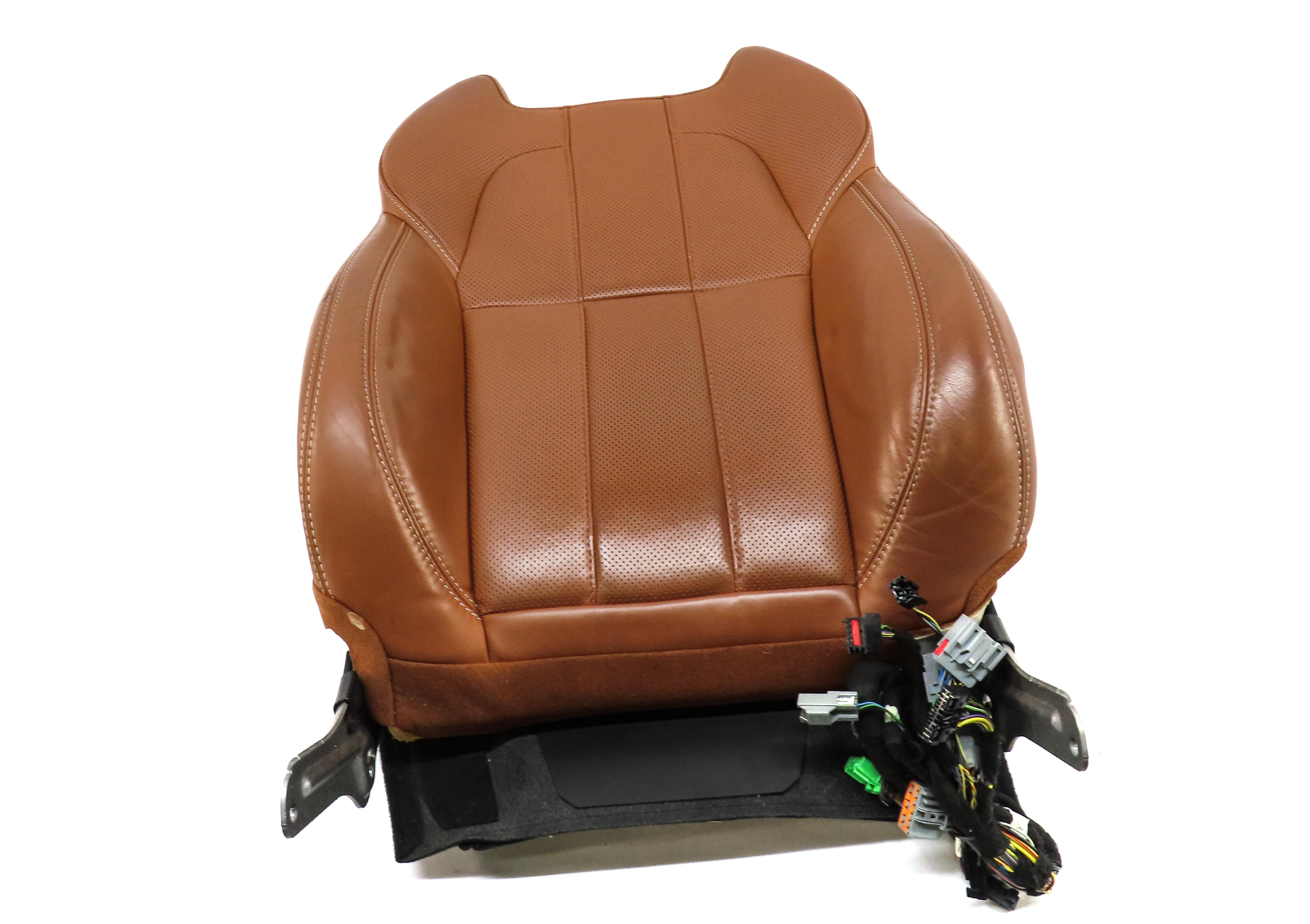 15 RANGE ROVER EVOQUE L538 FRONT LEFT UPPER HEATED VENTED SEAT CUSHION ESPRESSO — exact item pictured