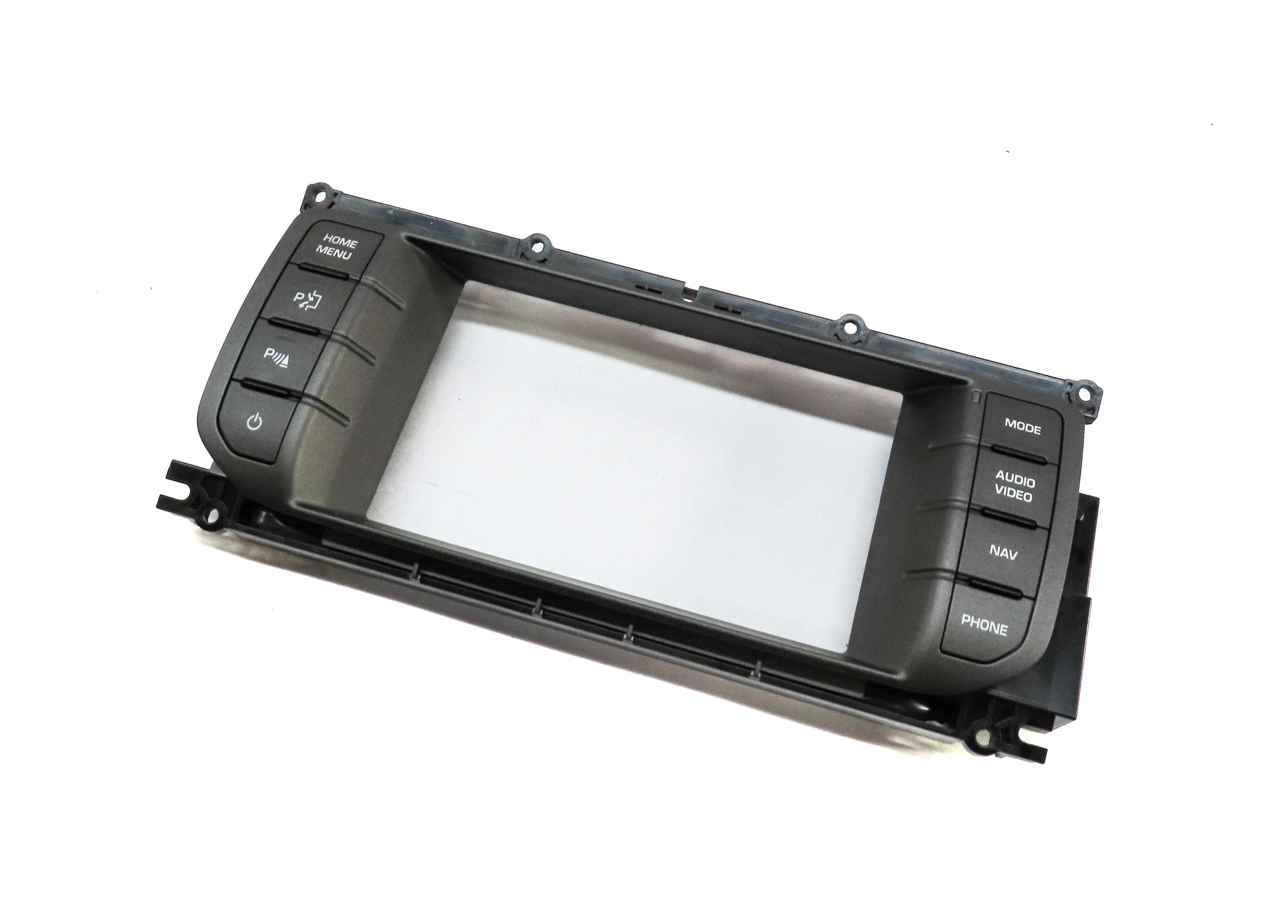 13-15 RANGE ROVER EVOQUE FRONTER CENTER DASH GPS NAVIGATION DISPLAY SCREEN TRIM — exact item pictured