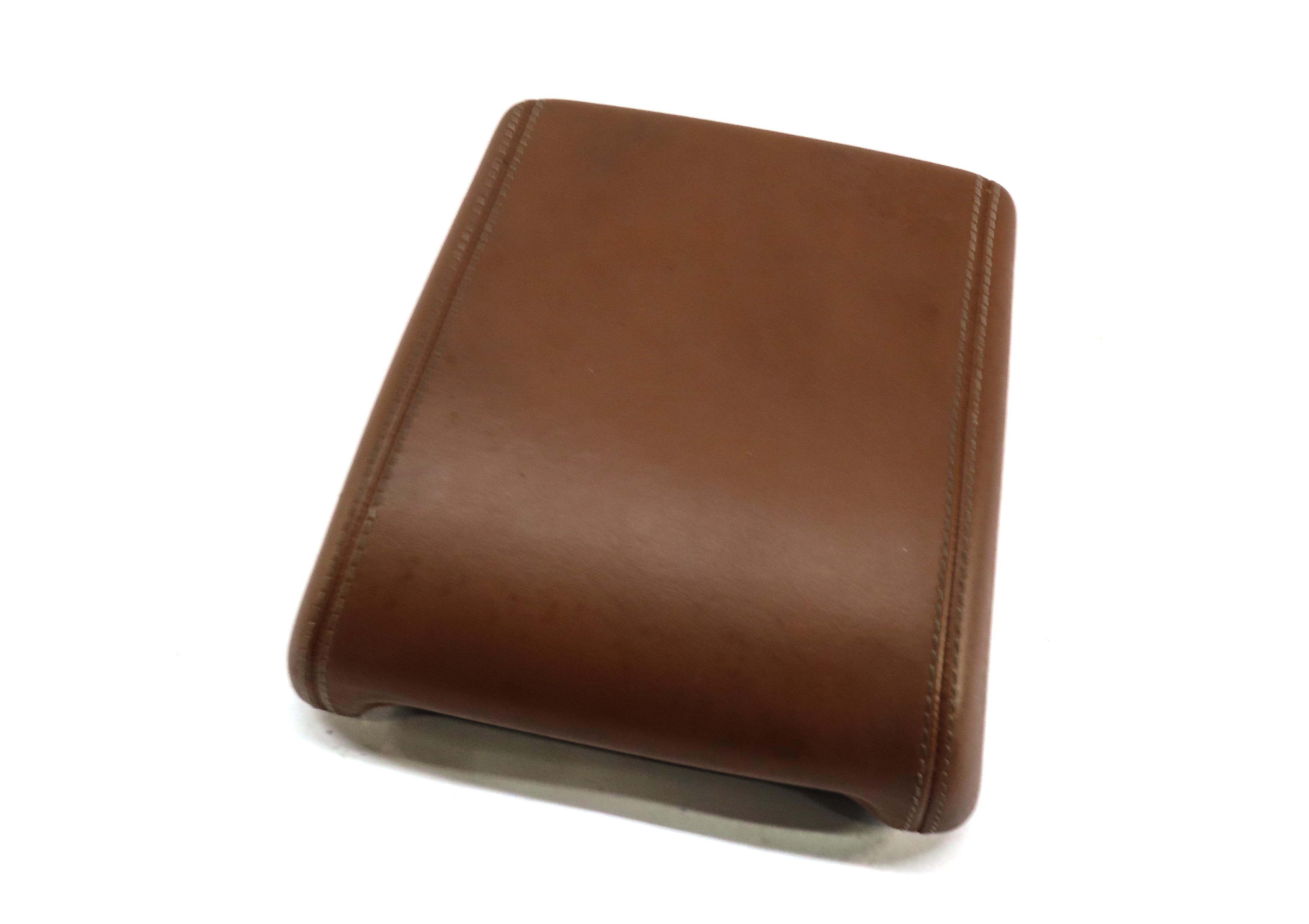 2012-2015 RANGE ROVER EVOQUE (L538) FRONT CENTER CONSOLE ARMREST LID (ESPRESSO) — exact item pictured