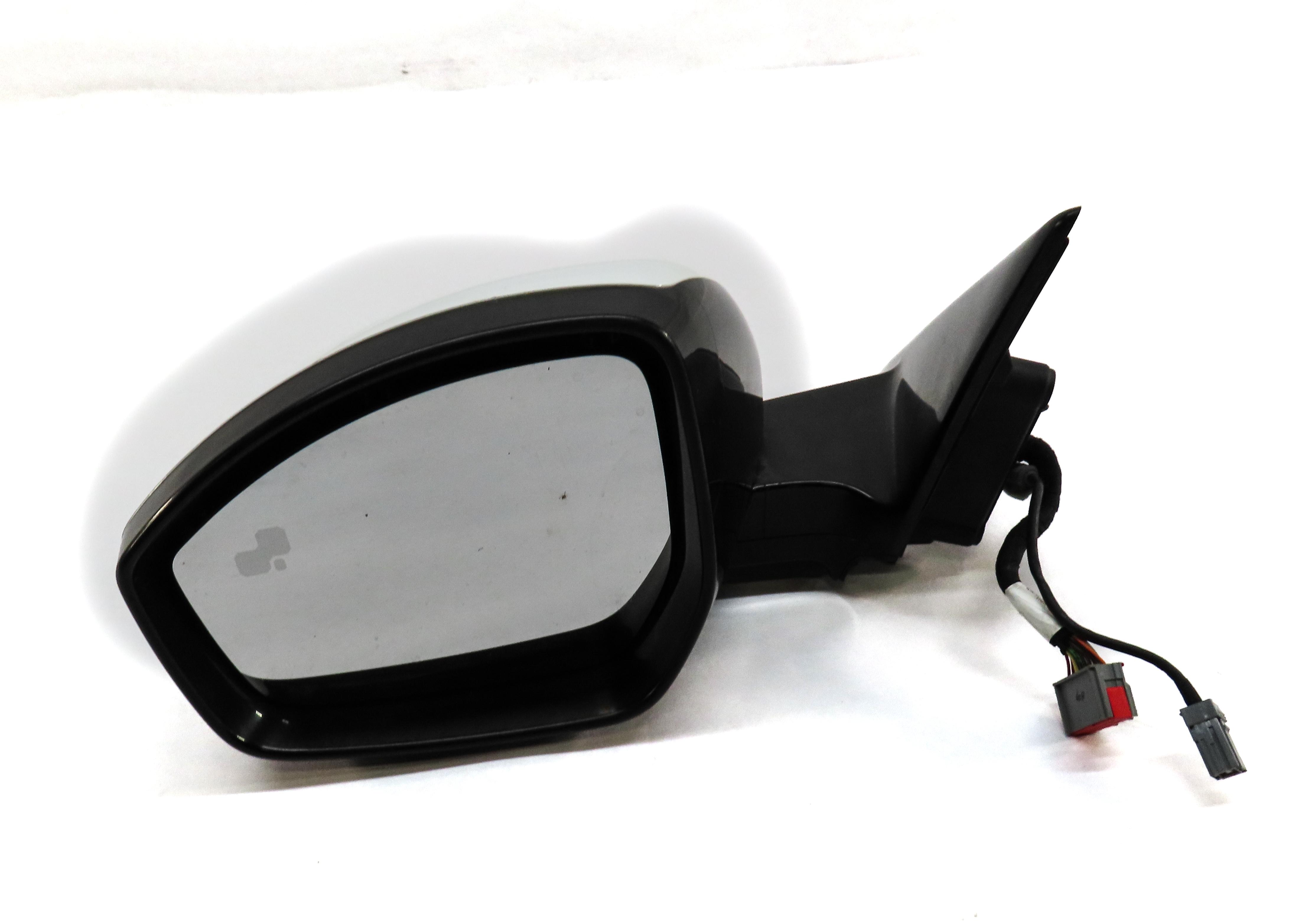14-15 RANGE ROVER EVOQUE (L538) LEFT P-FOLD MEM BLIND SPOT CAMERA MIRROR (WHITE) — exact item pictured