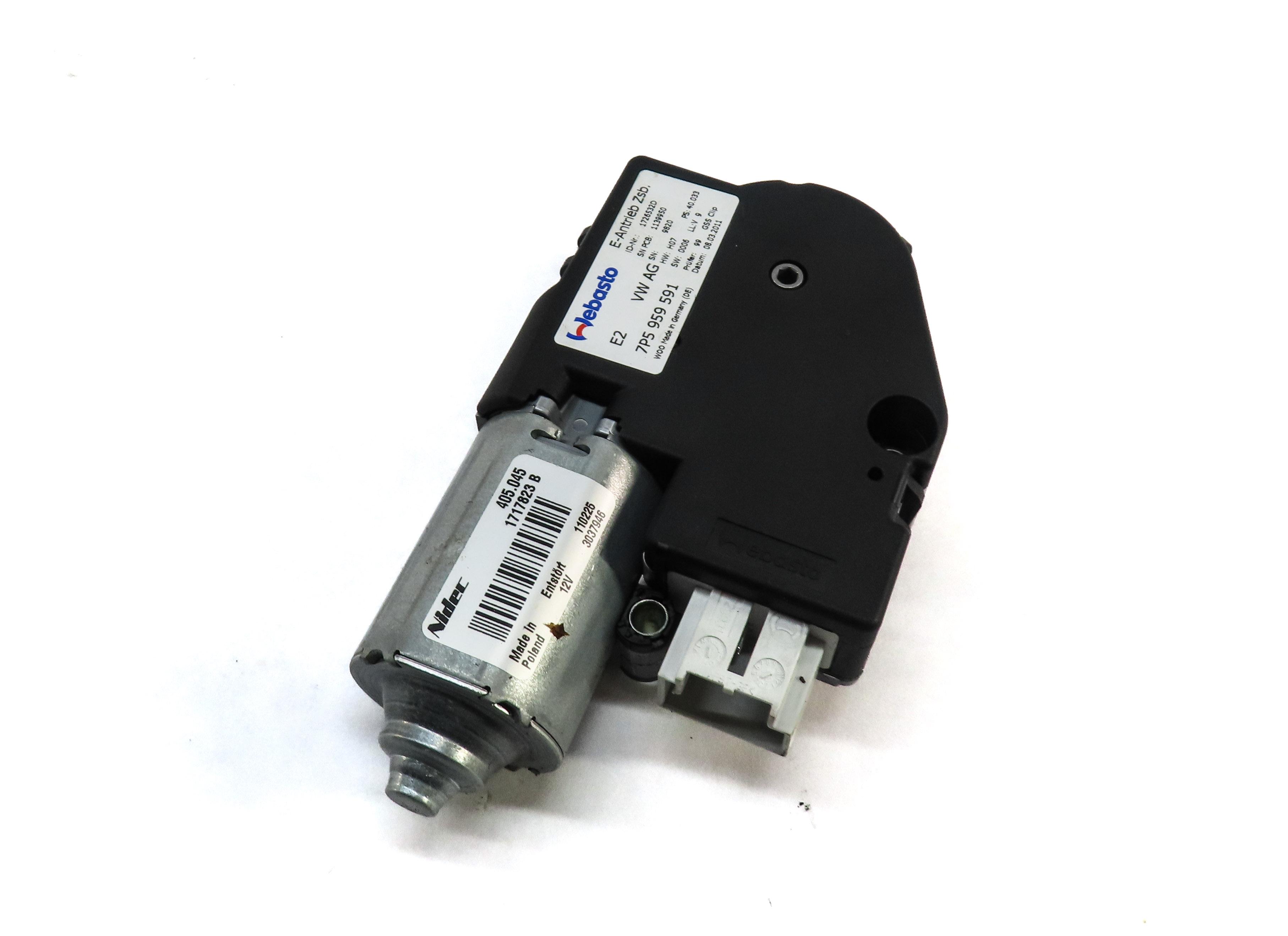 2012-2018 AUDI A6 A7 S6 S7 (C7 4G8) SUNROOF SUN ROOF WINDOW MOTOR — exact item pictured