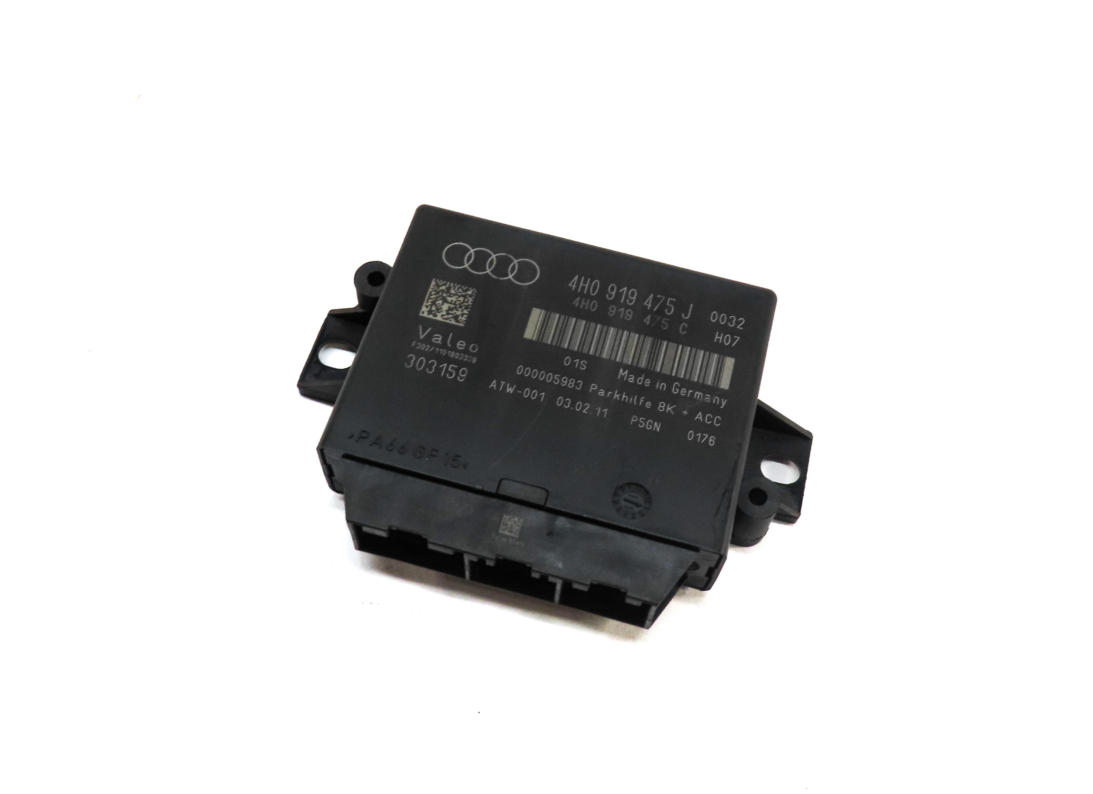 2012 AUDI A6 A7 (C7) PDC PARK ASSIST PARK DISTANCE SENSOR CONTROL MODULE — exact item pictured