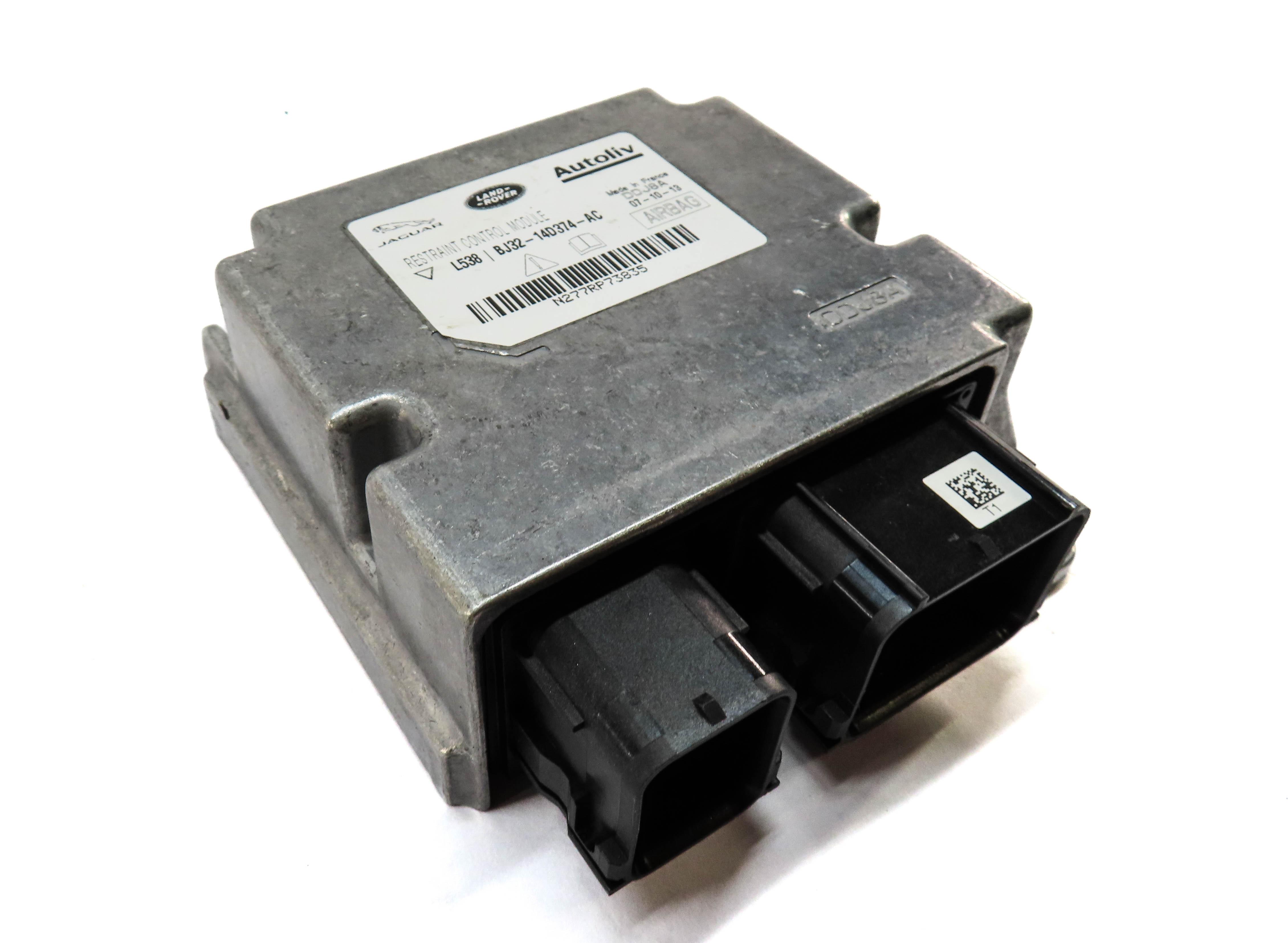 2012-2013 RANGE ROVER EVOQUE (L538) SRS BAG CONTROL MODULE — exact item pictured