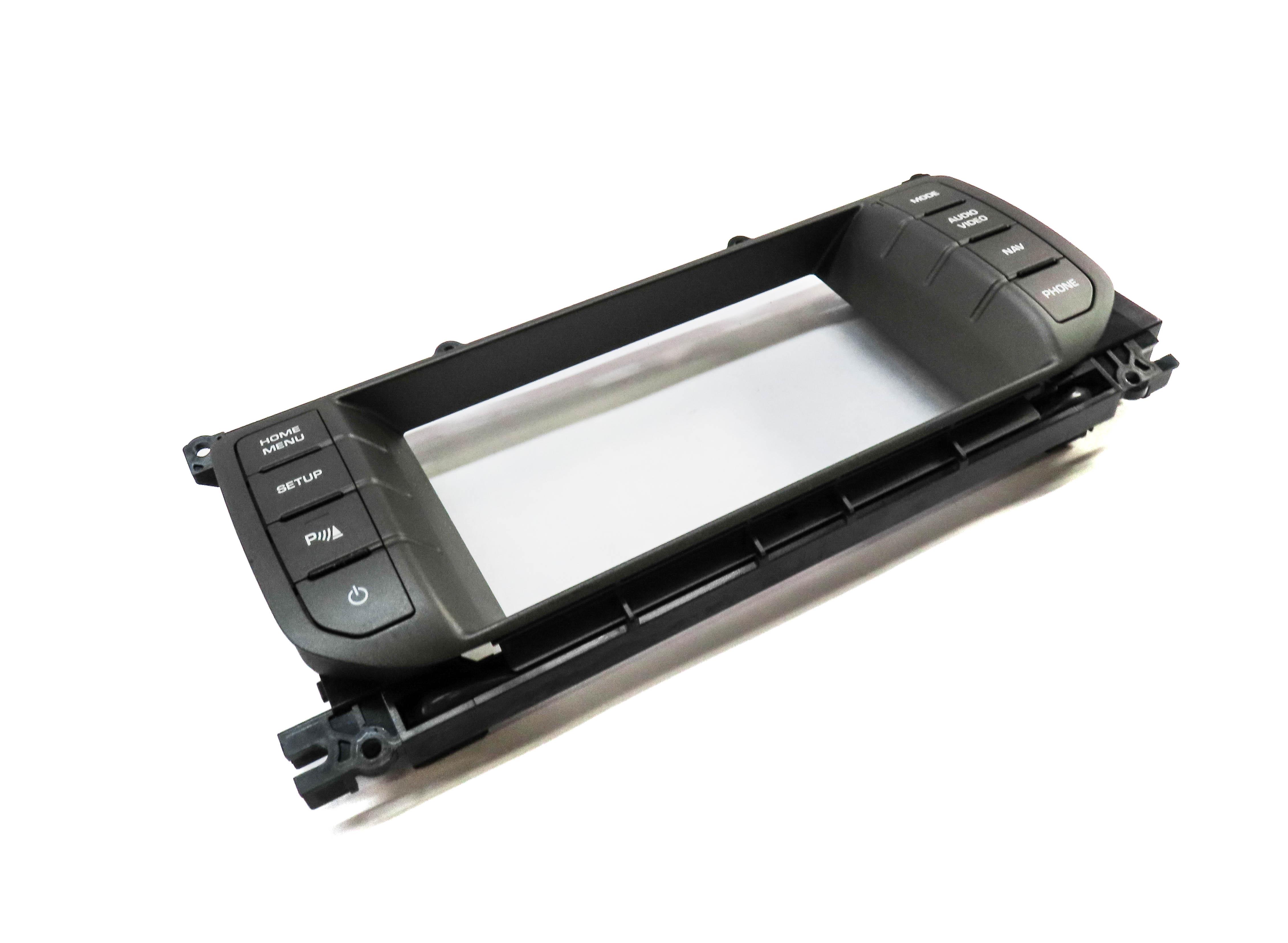 12-15 RANGE ROVER EVOQUE (L538) RADIO STEREO NAVIGATION SWITCH PANEL SCREEN TRIM — exact item pictured