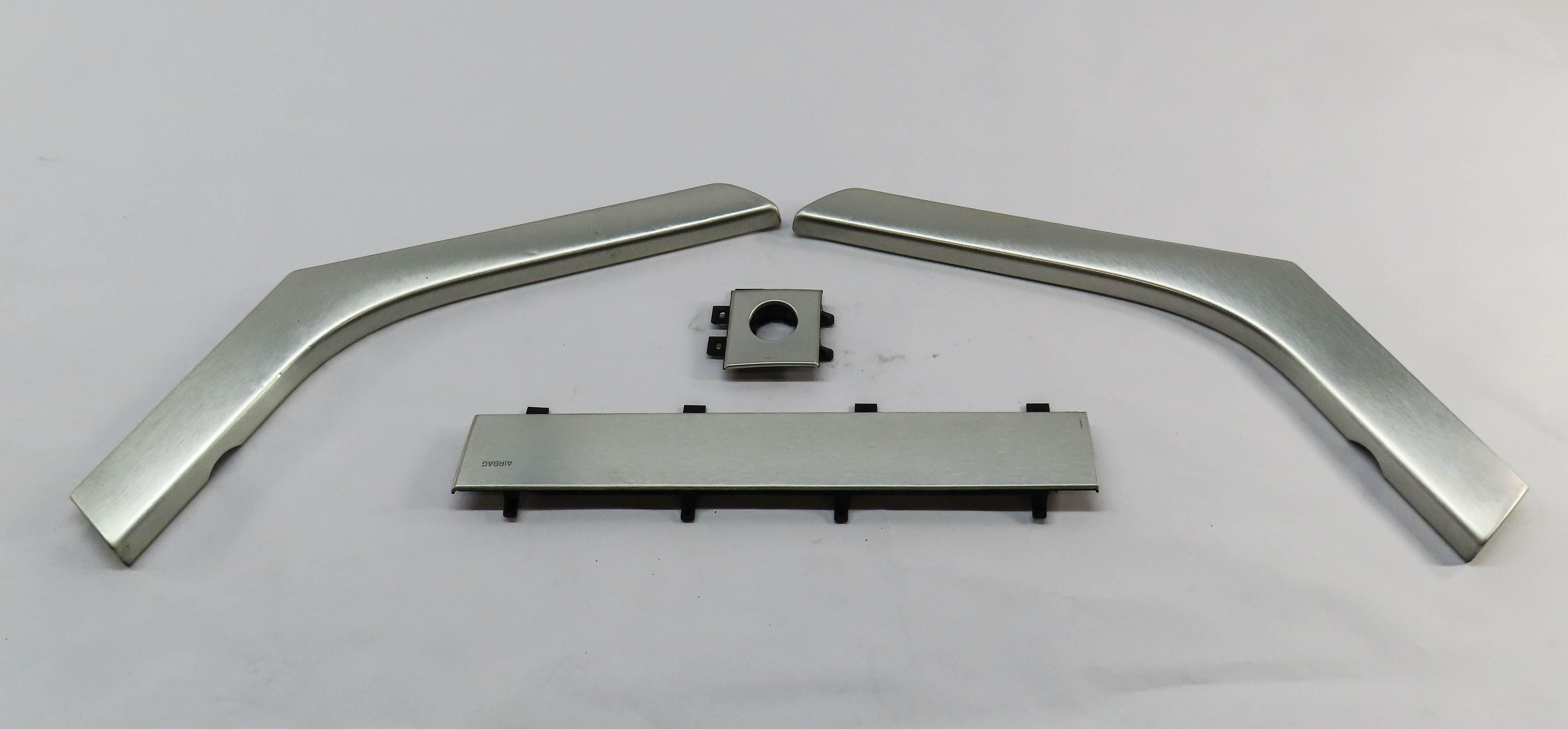 2013 RANGE ROVER EVOQUE (L538) FROM INTERIOR TRIM SET 4 (BRUSHED ALUMINUM) — exact item pictured