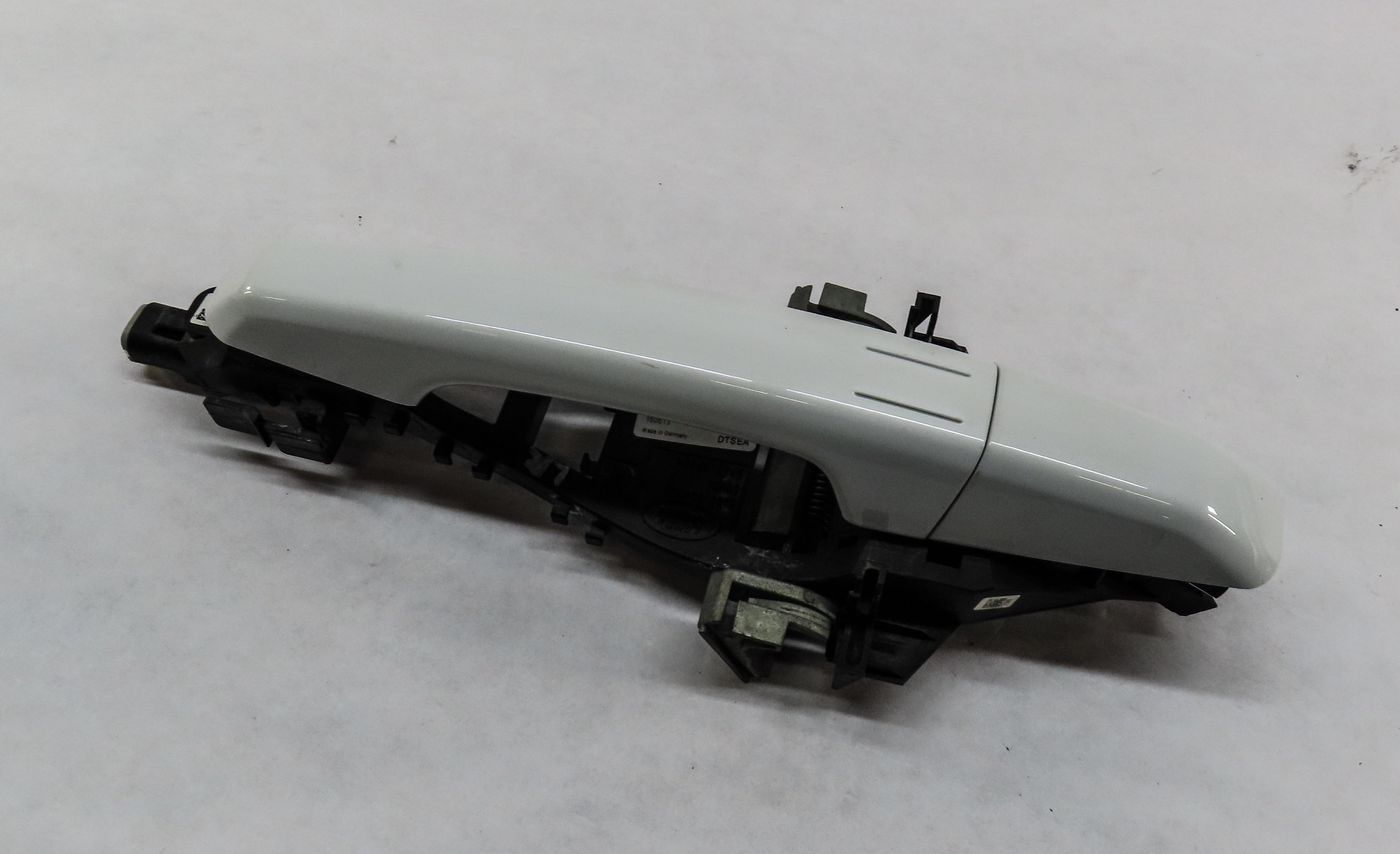 12-17 RANGE ROVER SPORT EVOQUE (L405 L494) LEFT REAR PASSIVE DOOR HANDLE (WHITE) — exact item pictured