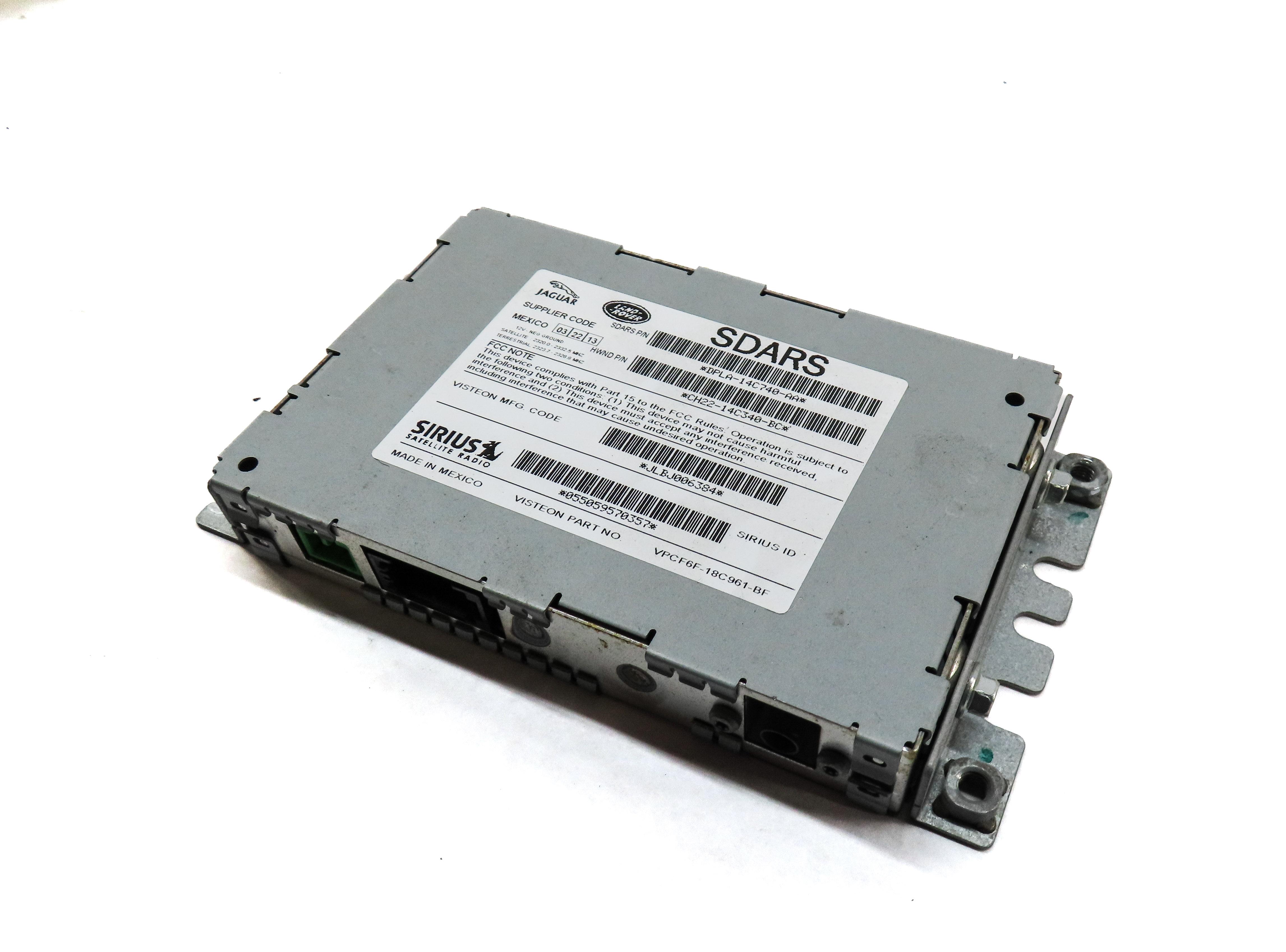 13-19 DISCOVERY SPORT LR4 RANGE ROVER SPORT EVOQUE - SIRIUS SATELLITE RECEIVER — exact item pictured