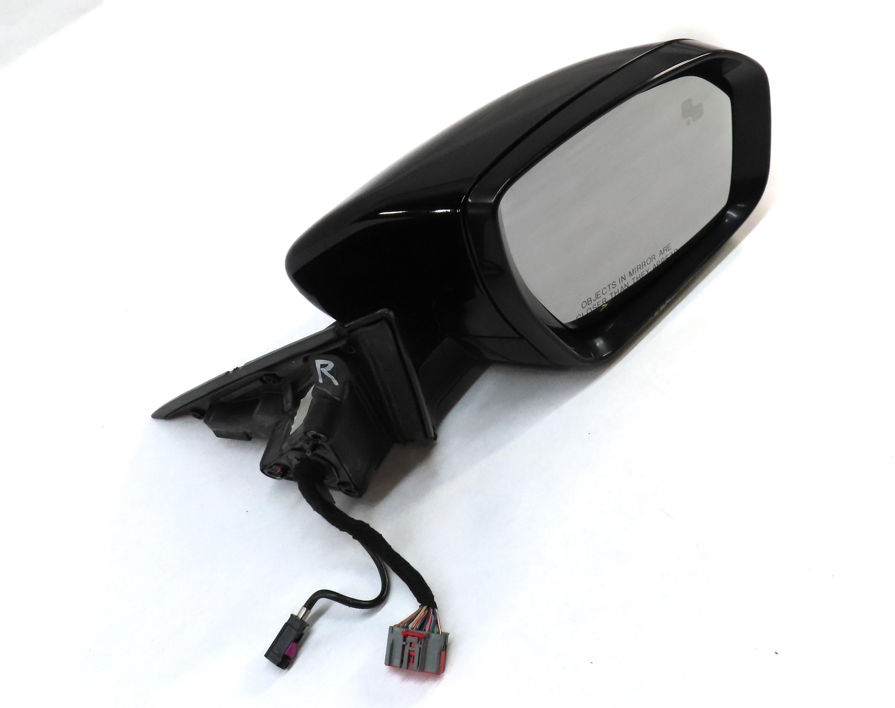 2012-2013 RANGE ROVER EVOQUE (L538) RIGHT FRONT BLIND SPOT CAMERA MIRROR (BLACK) — exact item pictured