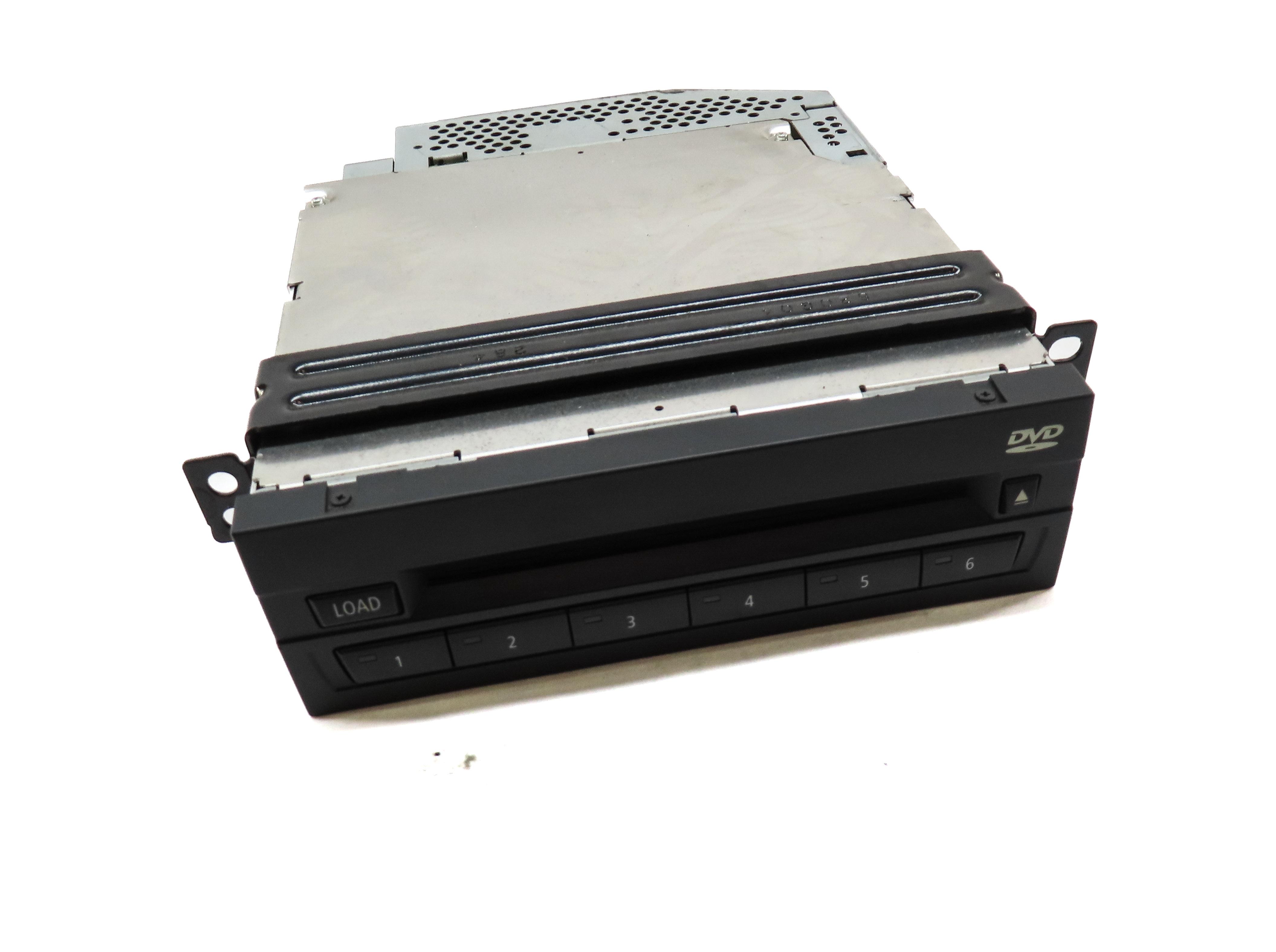 2008-2010 BMW 750i X5 X6 Z4 (F01 E70 E71 E89) VIDEO PLAYER 6-DISC DVD CHANGER — exact item pictured