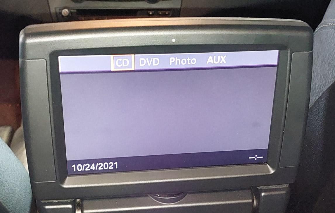 07-14 BMW X5 X5M X6 X6M (E70 E71) REAR ENTERTAINMENT DVD VIDEO DISPLAY SCREEN — exact item pictured