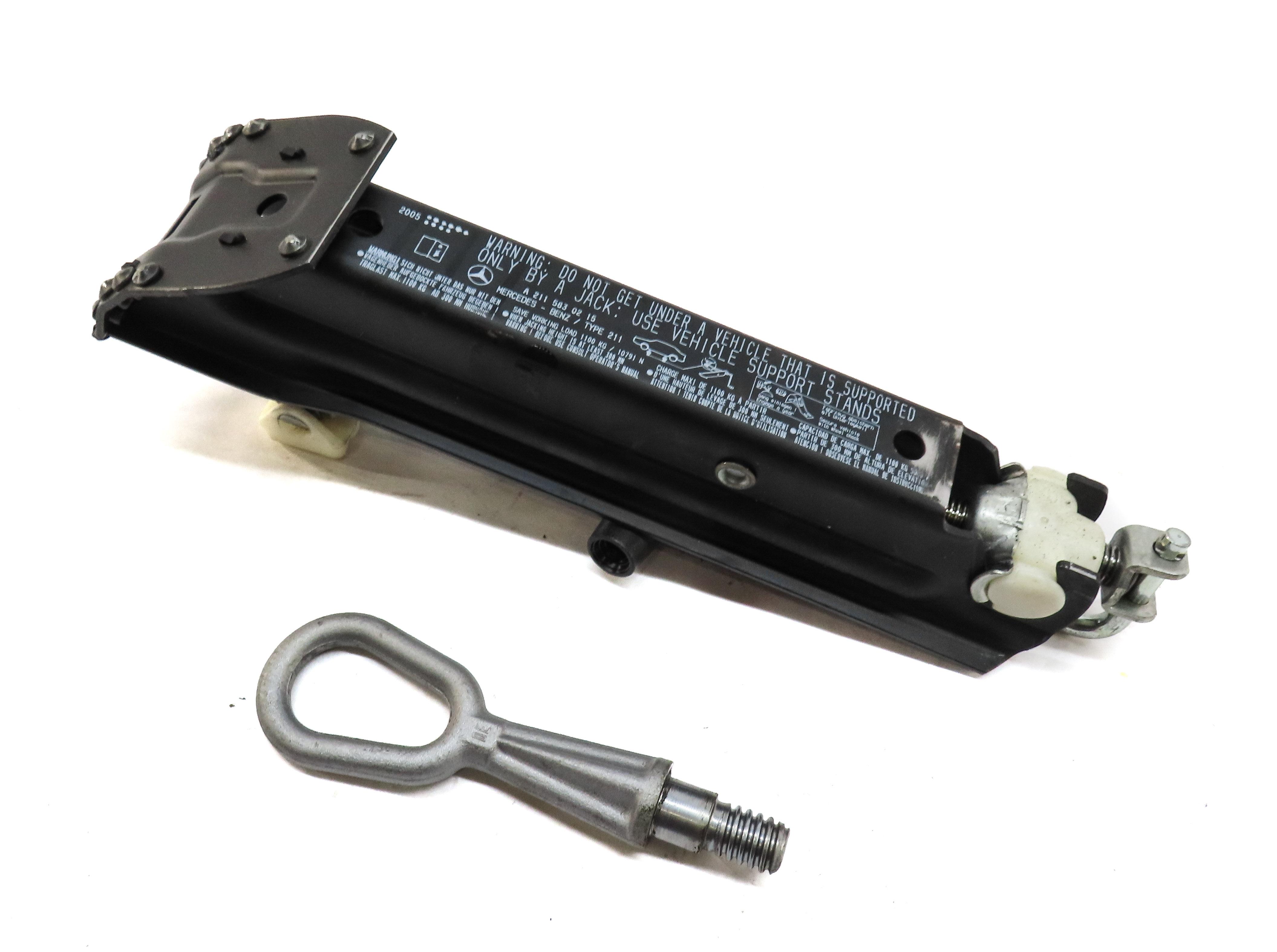 08-19 BMW X6 (18-19 X3) E71 EMERGENCY ROADSIDE SPARE TIRE WHEEL SCISSOR JACK — exact item pictured