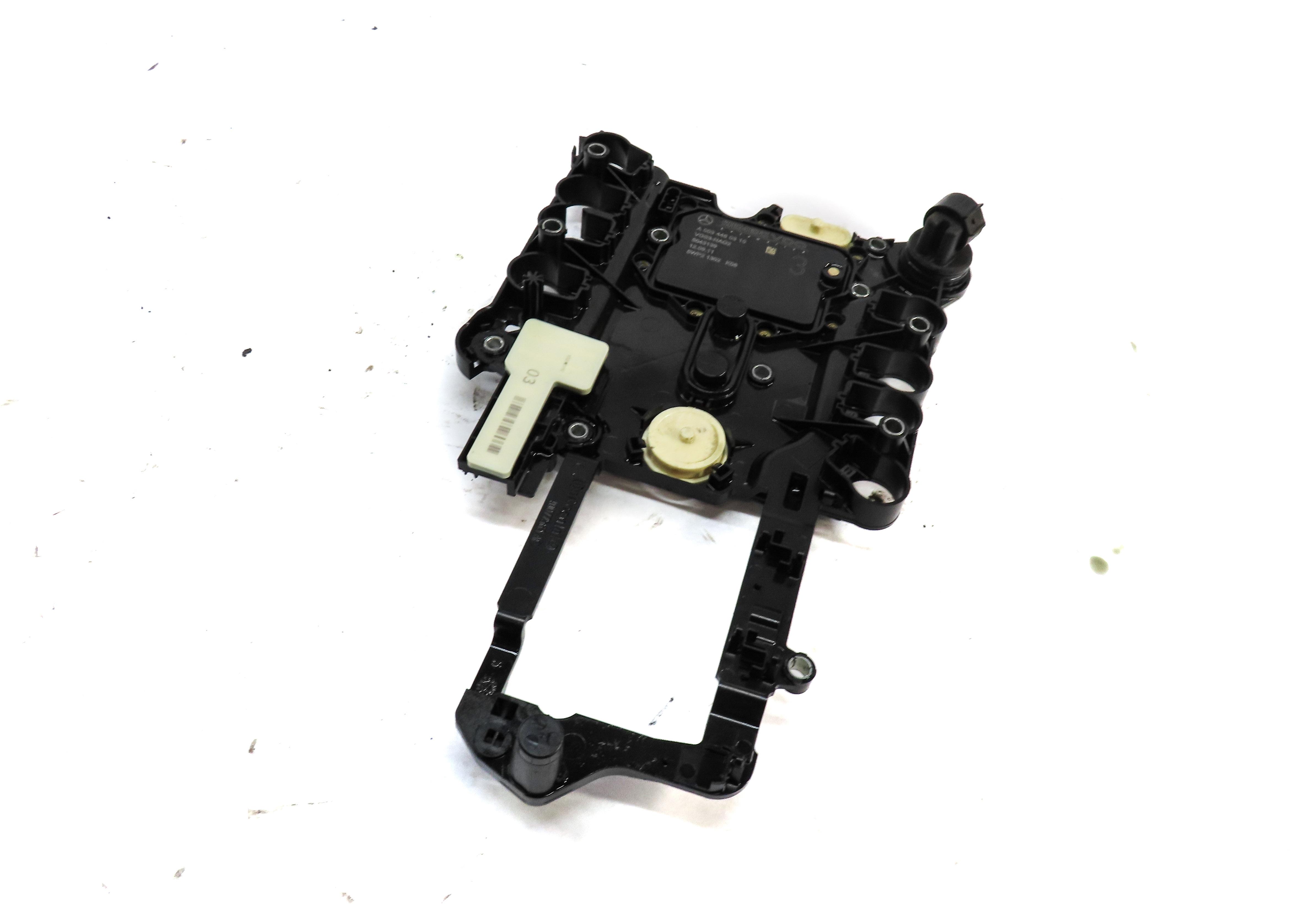 12-13 GL350 ML350 (W166 X166) DIESEL TRANSMISSION VALVE BODY CONDUCTOR PLATE — exact item pictured