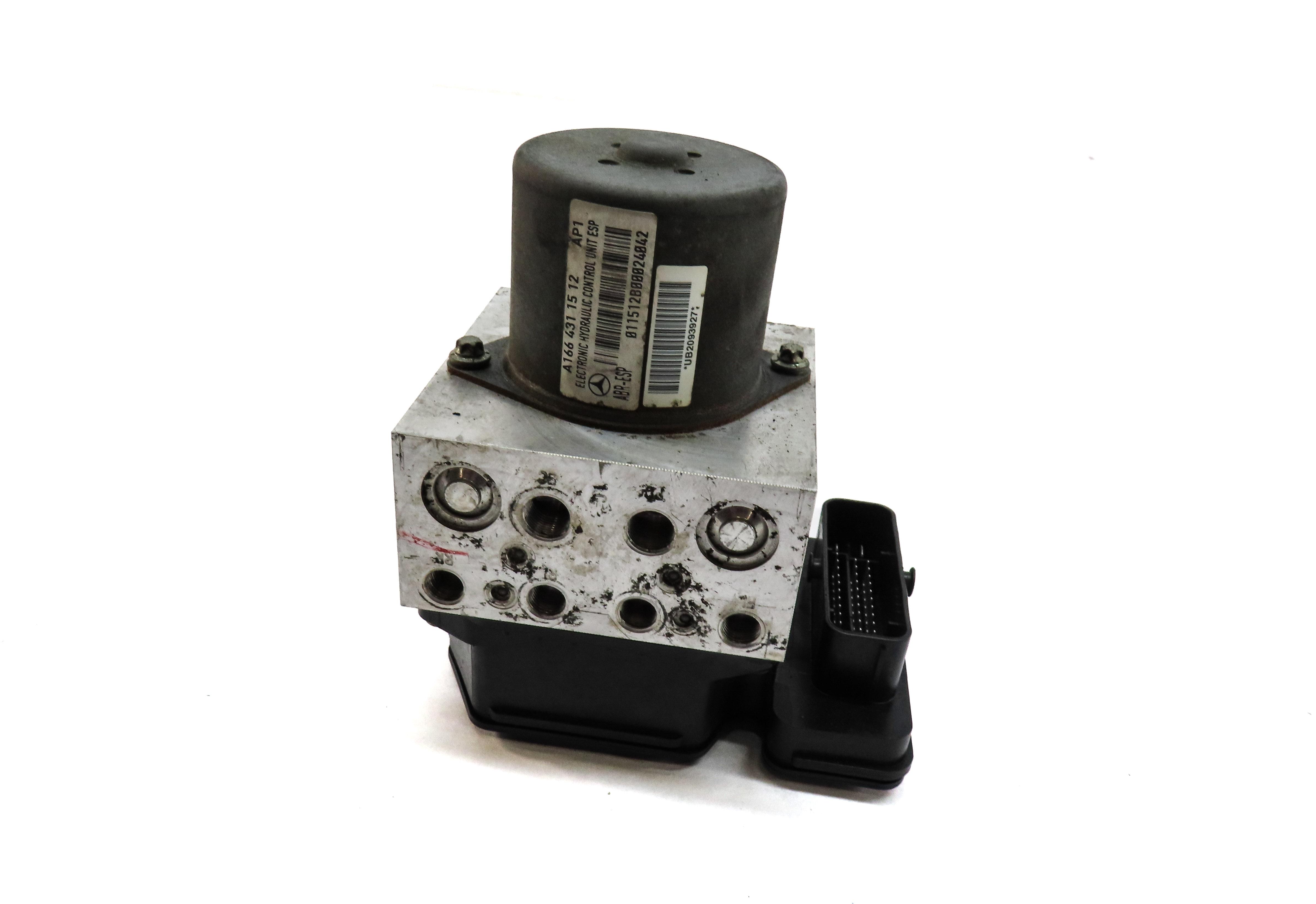 2012-2013 MERCEDES GL ML CLASS (W166 X166) ABS ANTI LOCK BRAKE PUMP w/ MODULE — exact item pictured