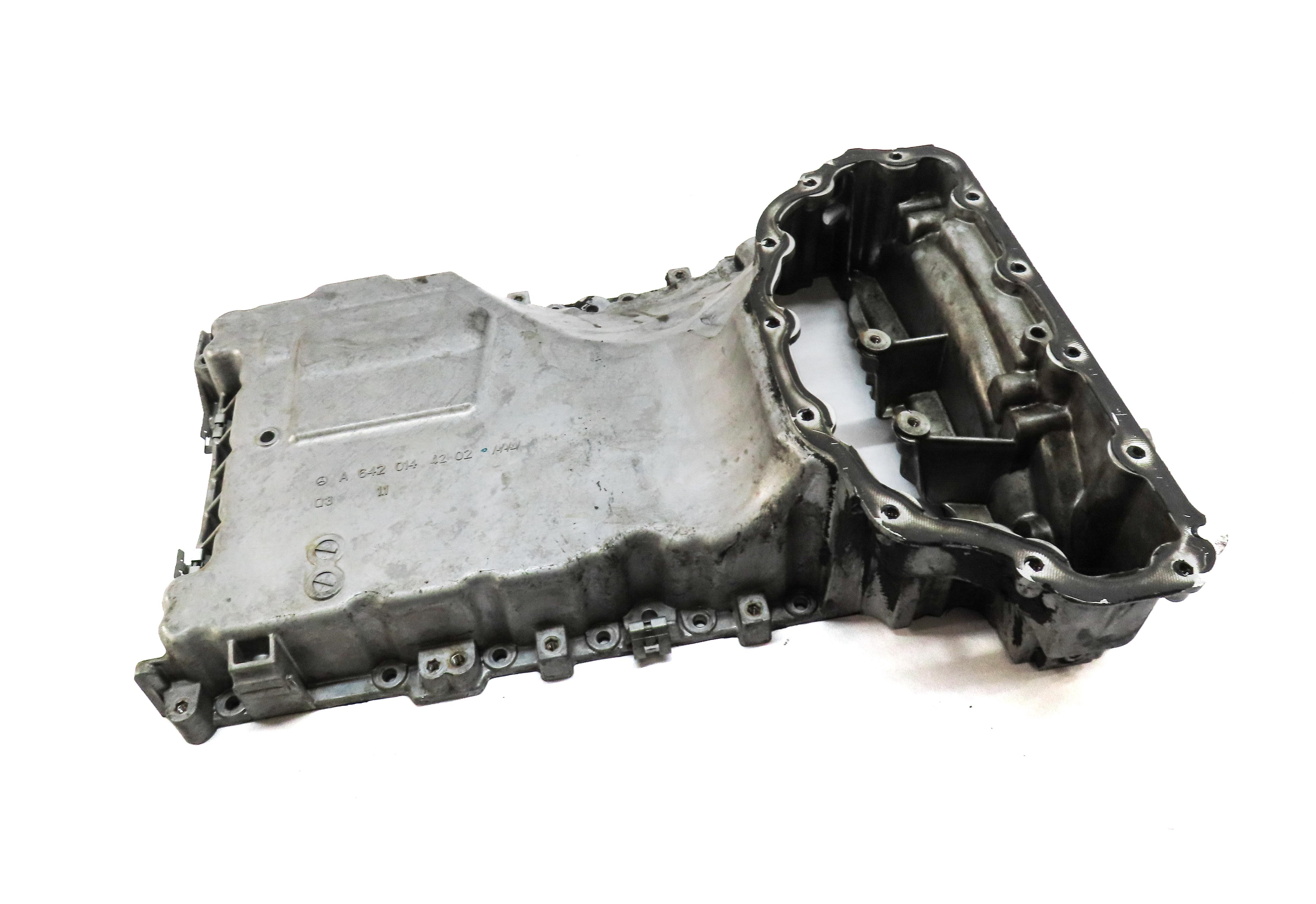 12-17 MERCEDES GL350 GLE350D GLS350D ML350 (W166 X166) DIESEL - UPPER OIL PAN — exact item pictured