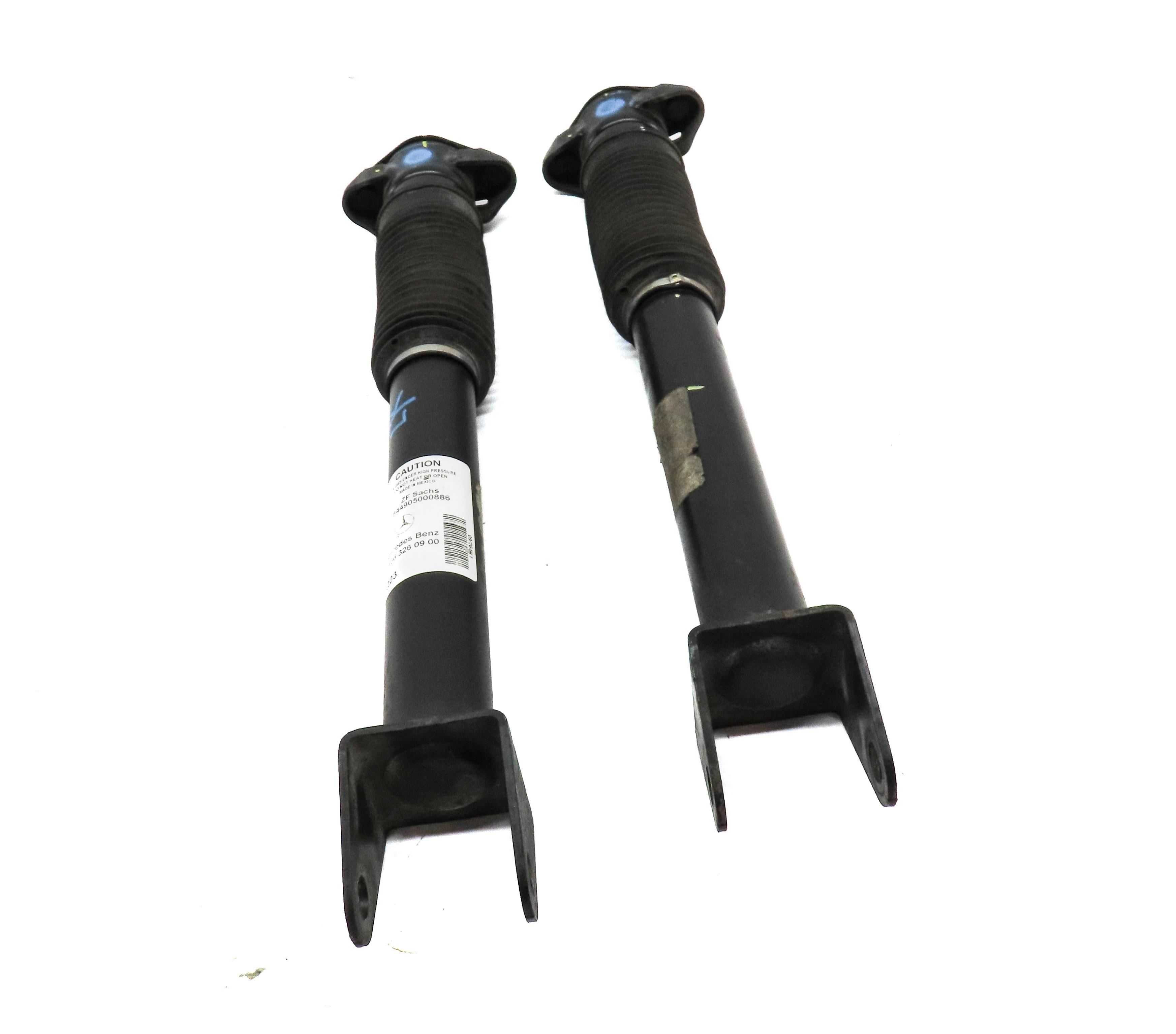 2012 MERCEDES ML350 (W166) REAR LEFT & RIGHT AWD SHOCK STRUT SET 2 1663260900 — exact item pictured