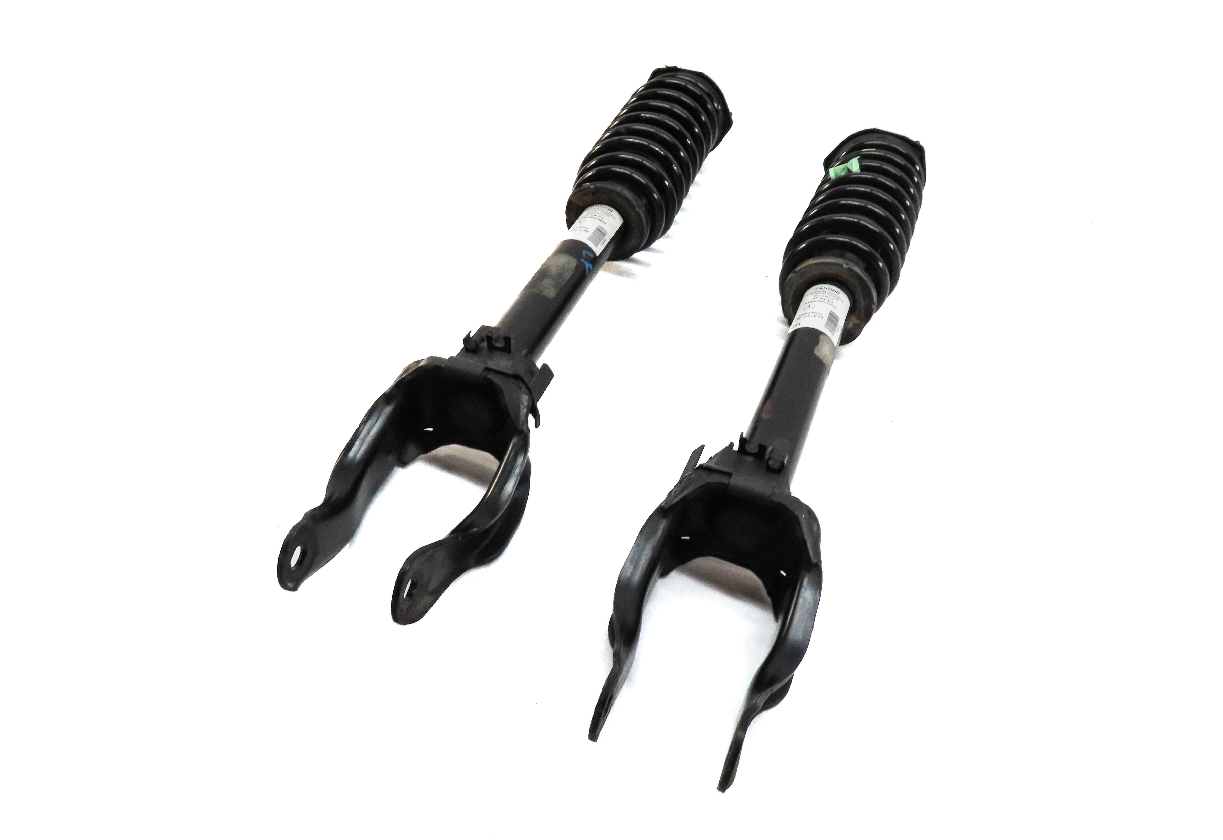 12-15 MERCEDES ML350 ML550 (W166) FRONT LEFT & RIGHT SUSPENSION SHOCK STRUT SET — exact item pictured