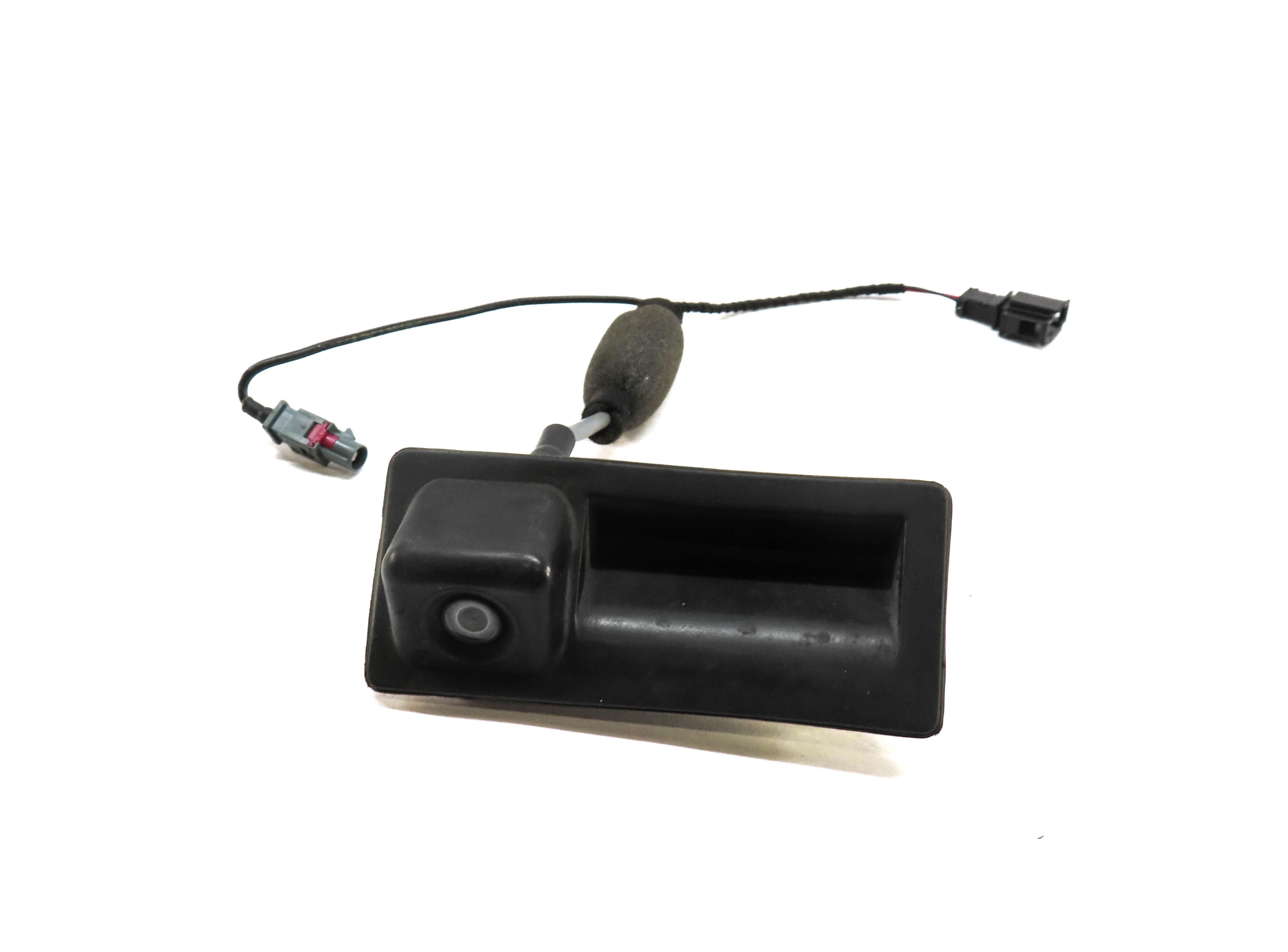 08-17 AUDI A3 S3 A4 S4 A5 S5 A7 Q5 (B8 8K 8T 8R 8V) REAR TRUNK HANDLE w/ CAMERA — exact item pictured