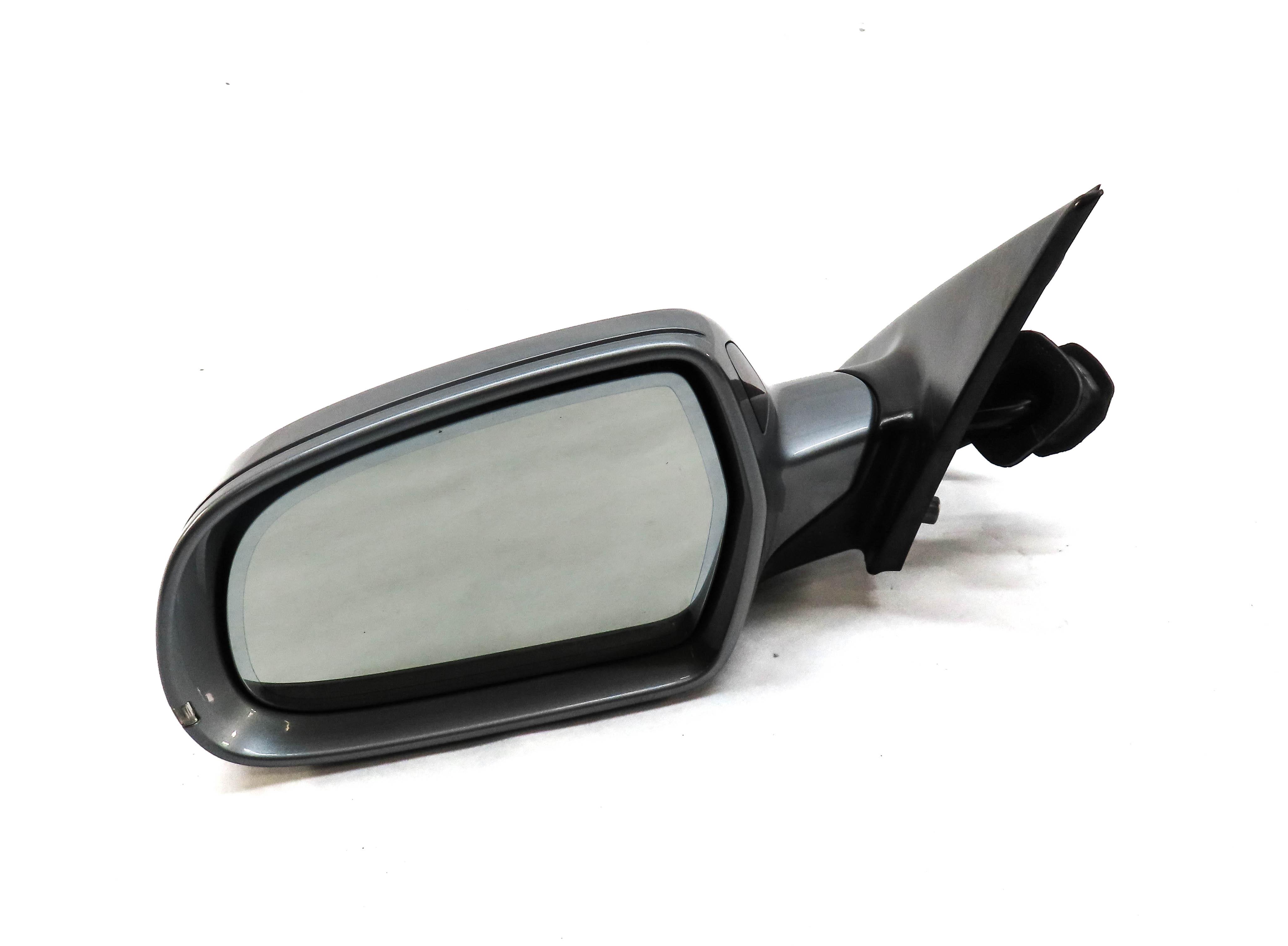 10-16 AUDI A4 (B8 8K) SDN / WGN - LEFT AUTODIM BLIND SPOT DOOR MIRROR (GREY) — exact item pictured
